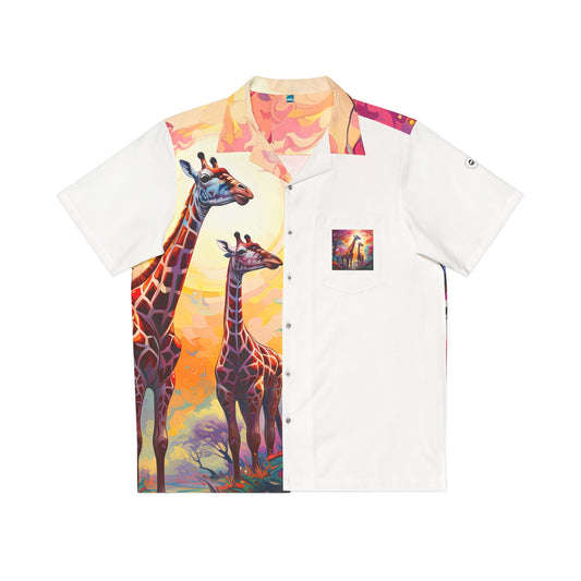 Giraffe Sunrise Right - California Chill Shirt