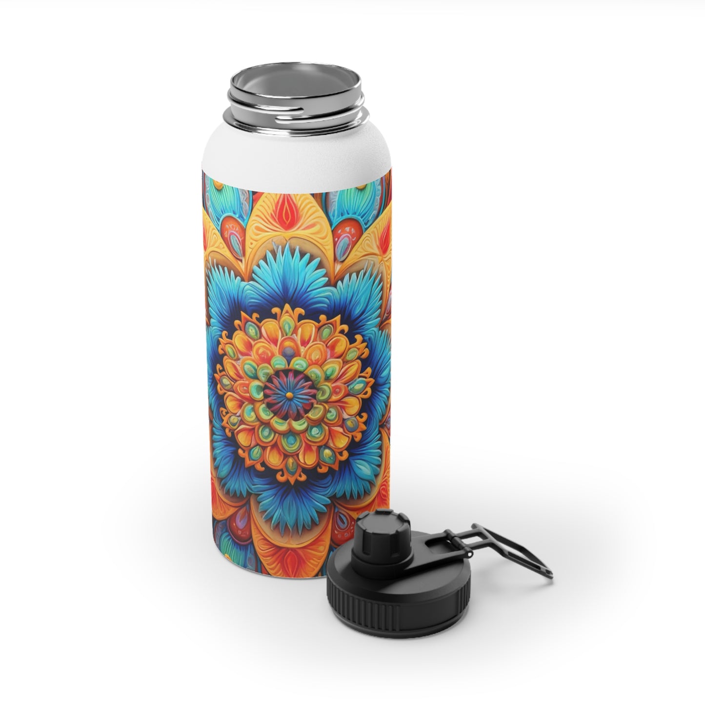 Floral Mandala - Water Bottle