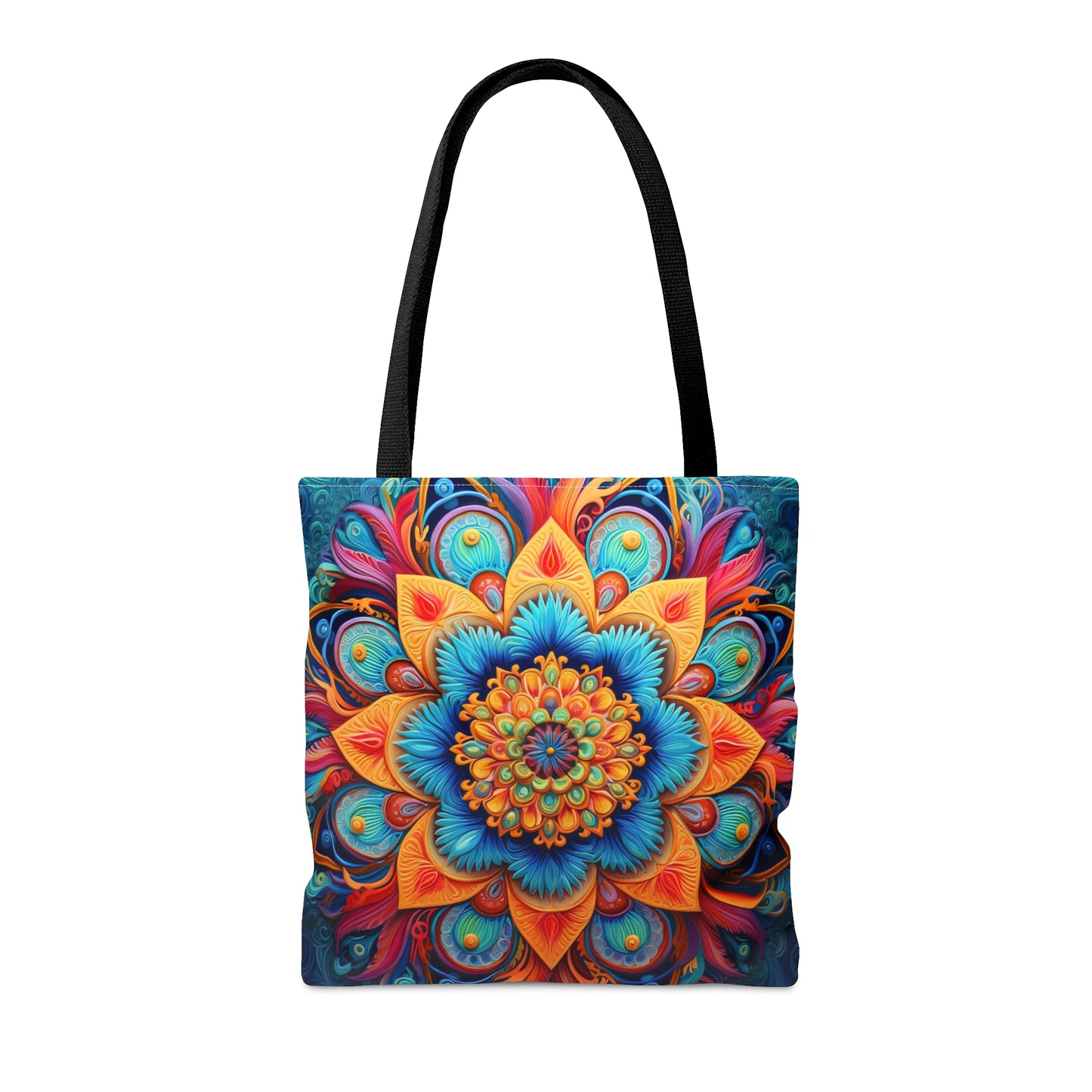 Floral Mandala - Artistic Tote Bag