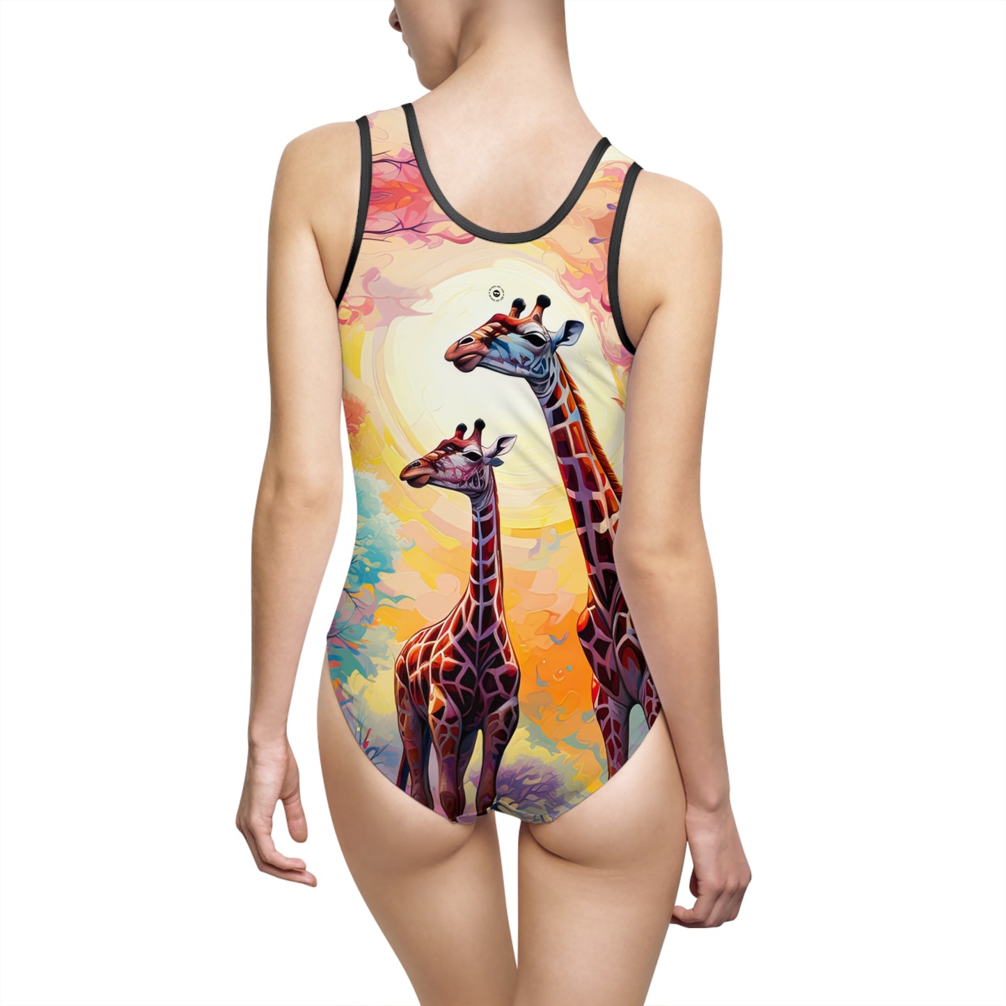 Giraffe Sunrise - Classic One-Piece