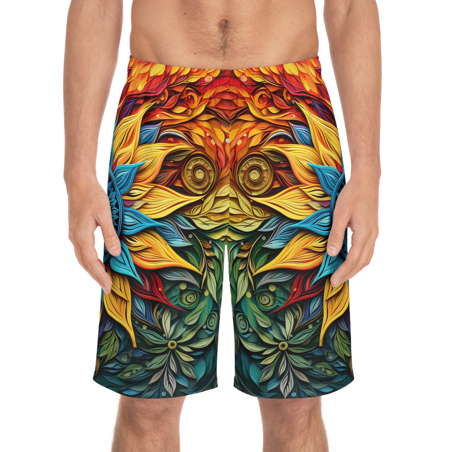 Swirl - Artistic Board Shorts