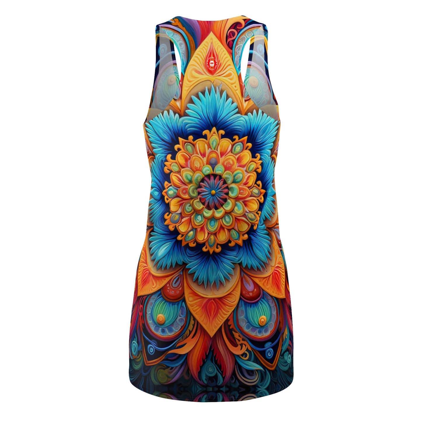 Floral Mandala - Artistic Racerback Dress