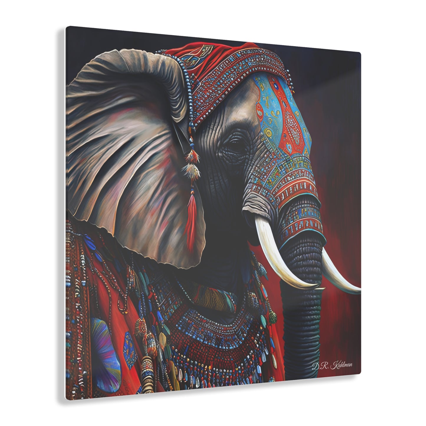 Copy of Elephant King on Acrylic