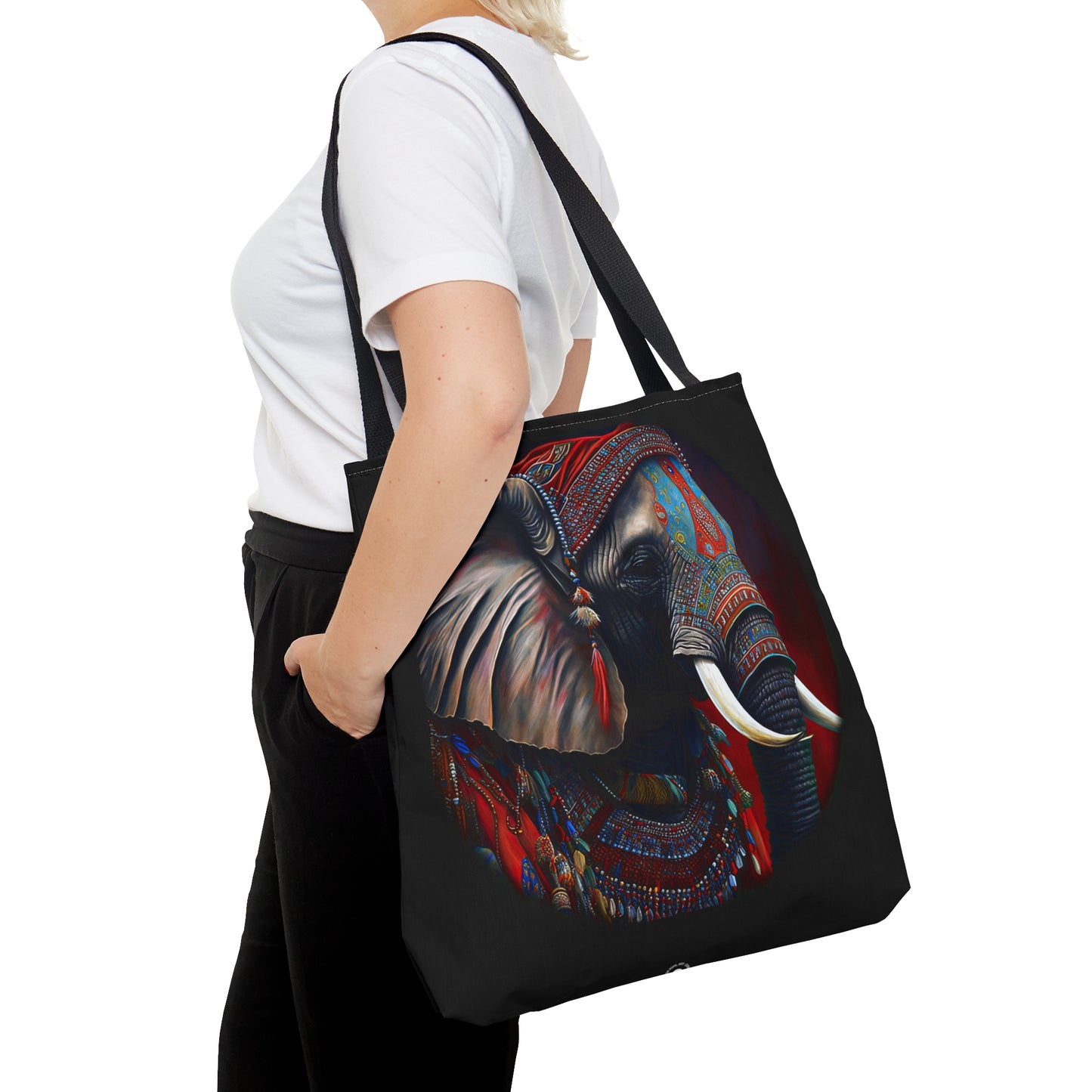 Elephant King - Artistic Tote Bag