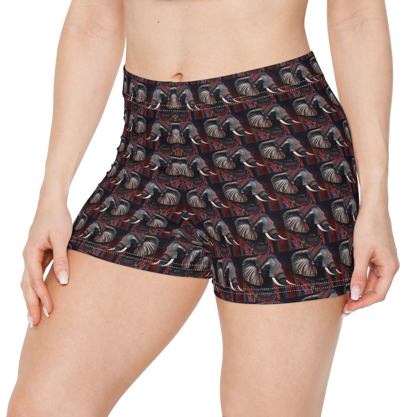 Elephant Mosaic - Artistic Shorts