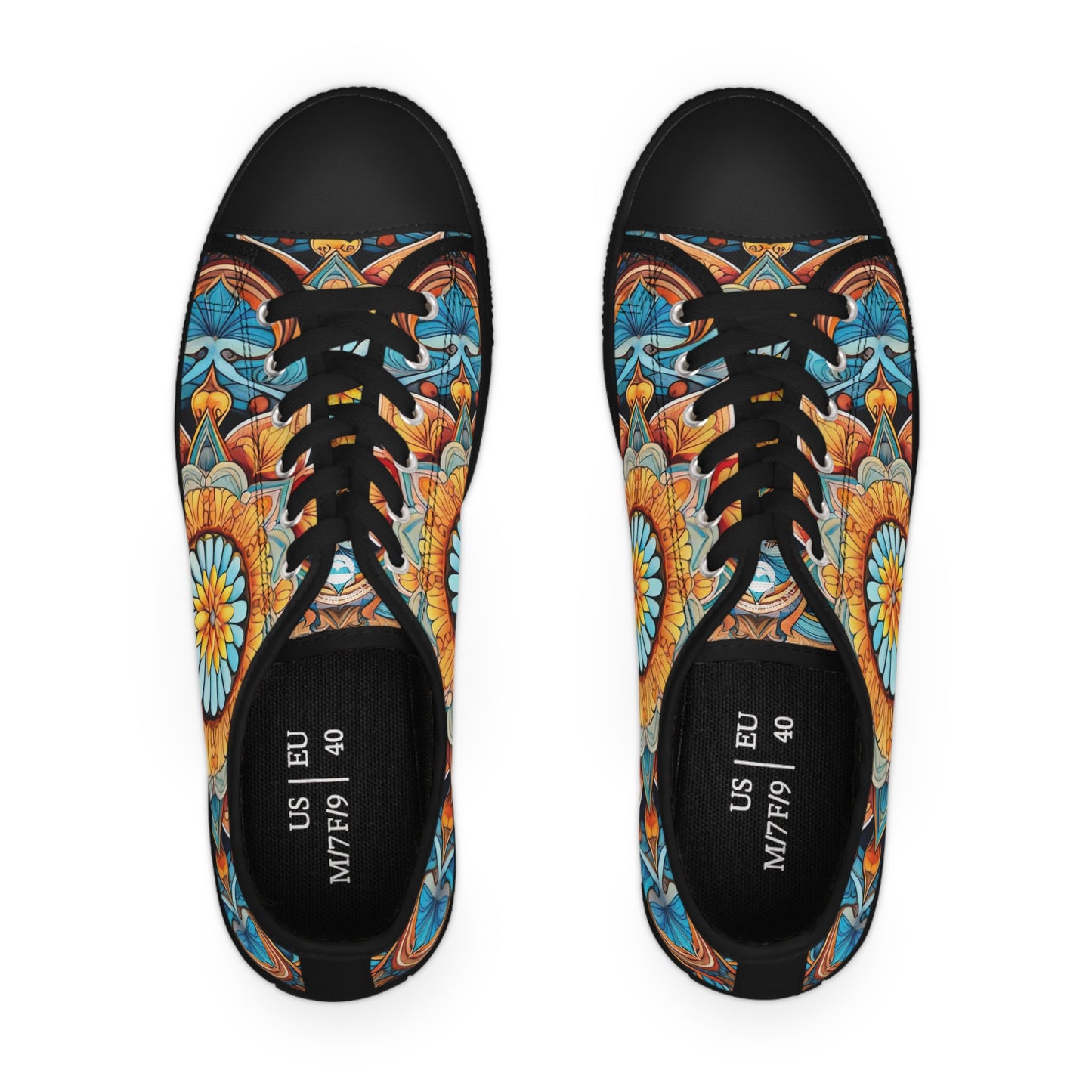 Winged Mandala - Women's Sneakers