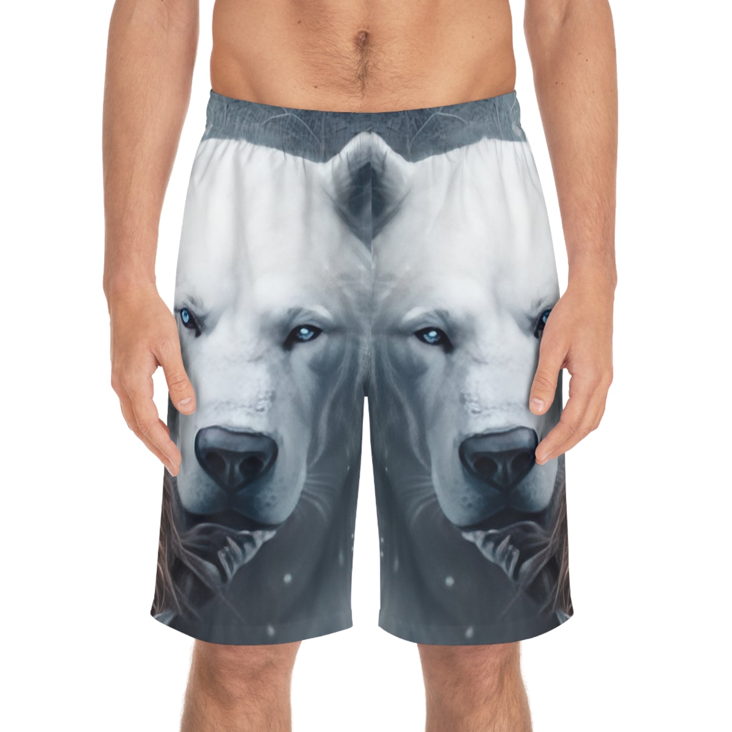 Polar Bear - Artistic Board Shorts