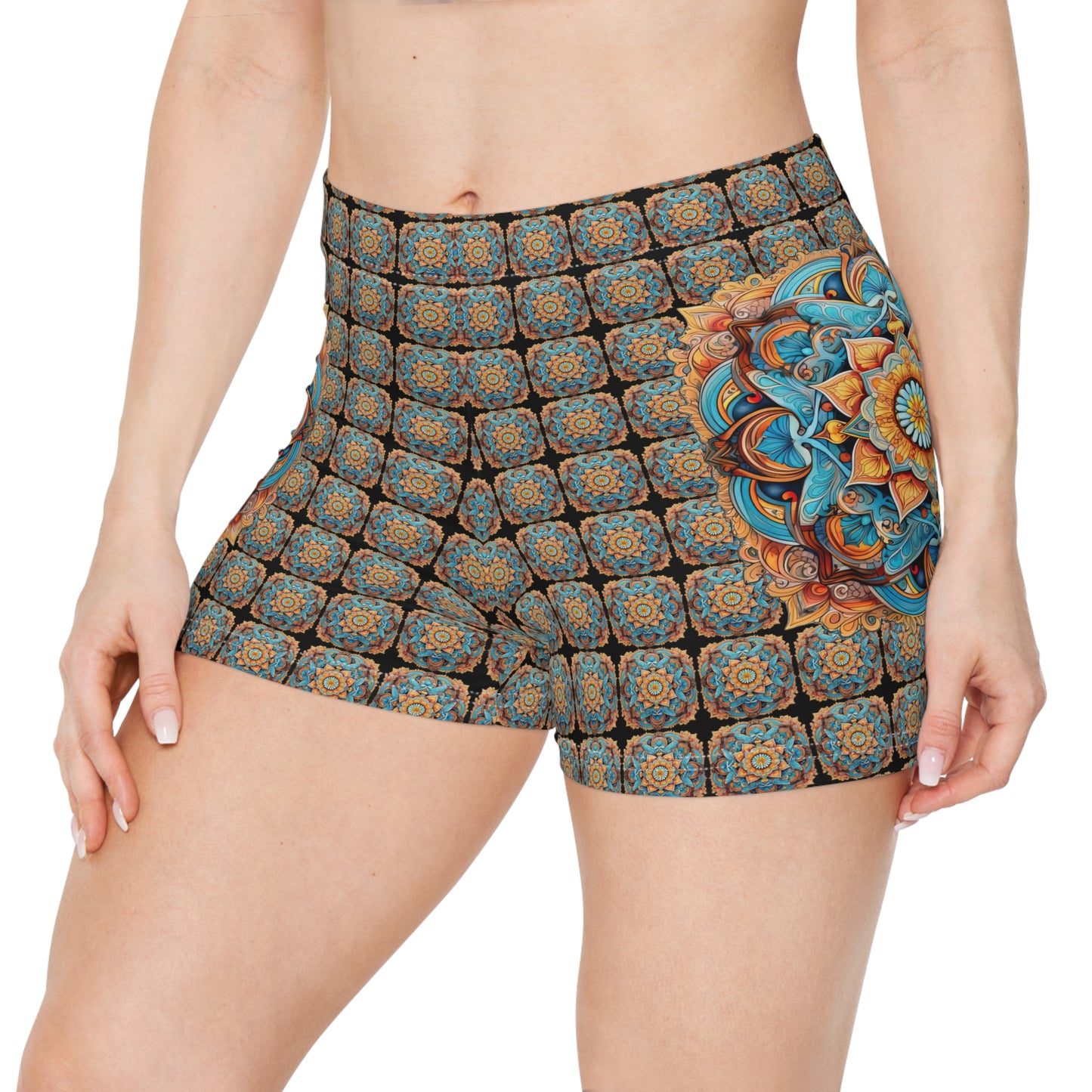 Winged Mandala - Artistic Shorts