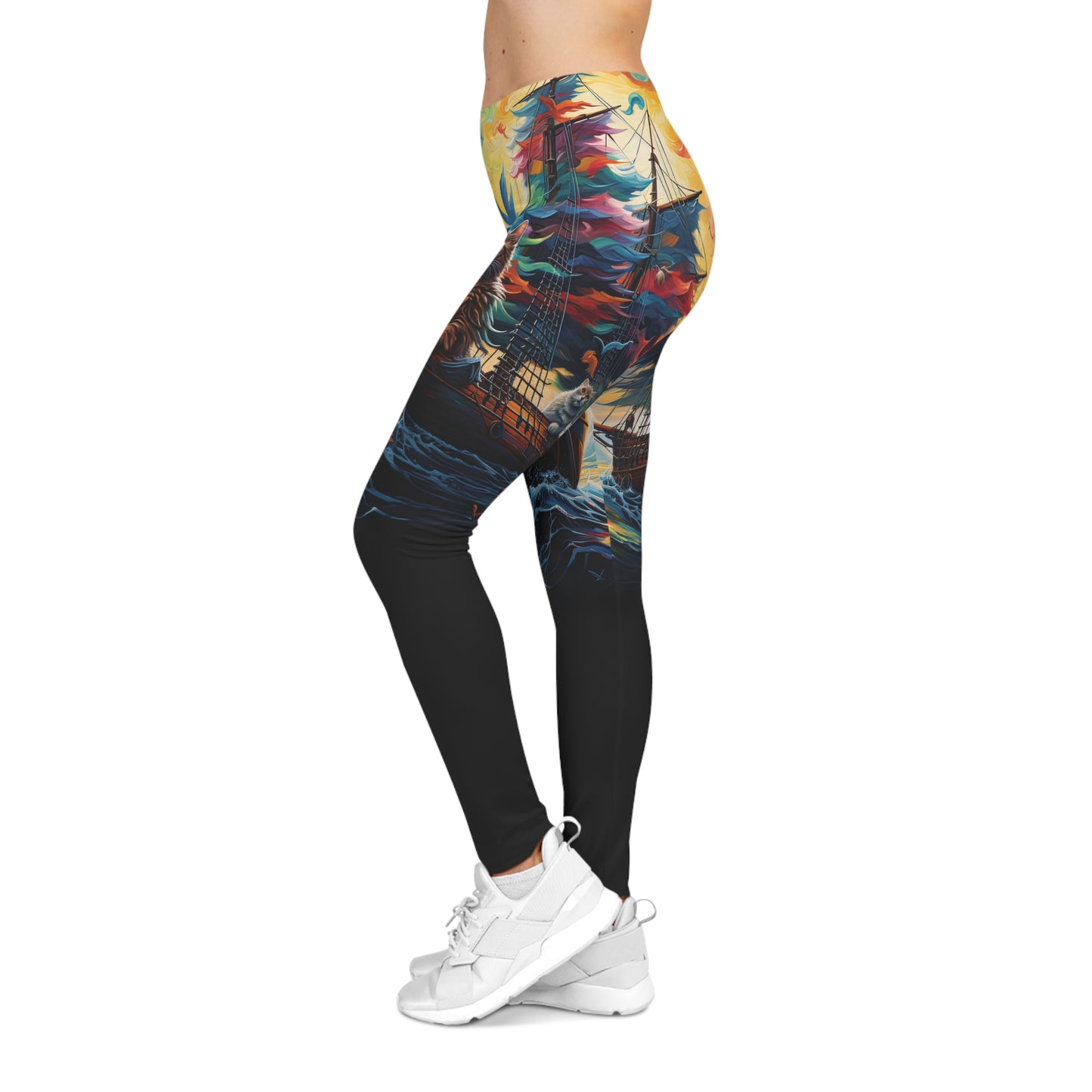 Sea Cats - Artistic Leggings