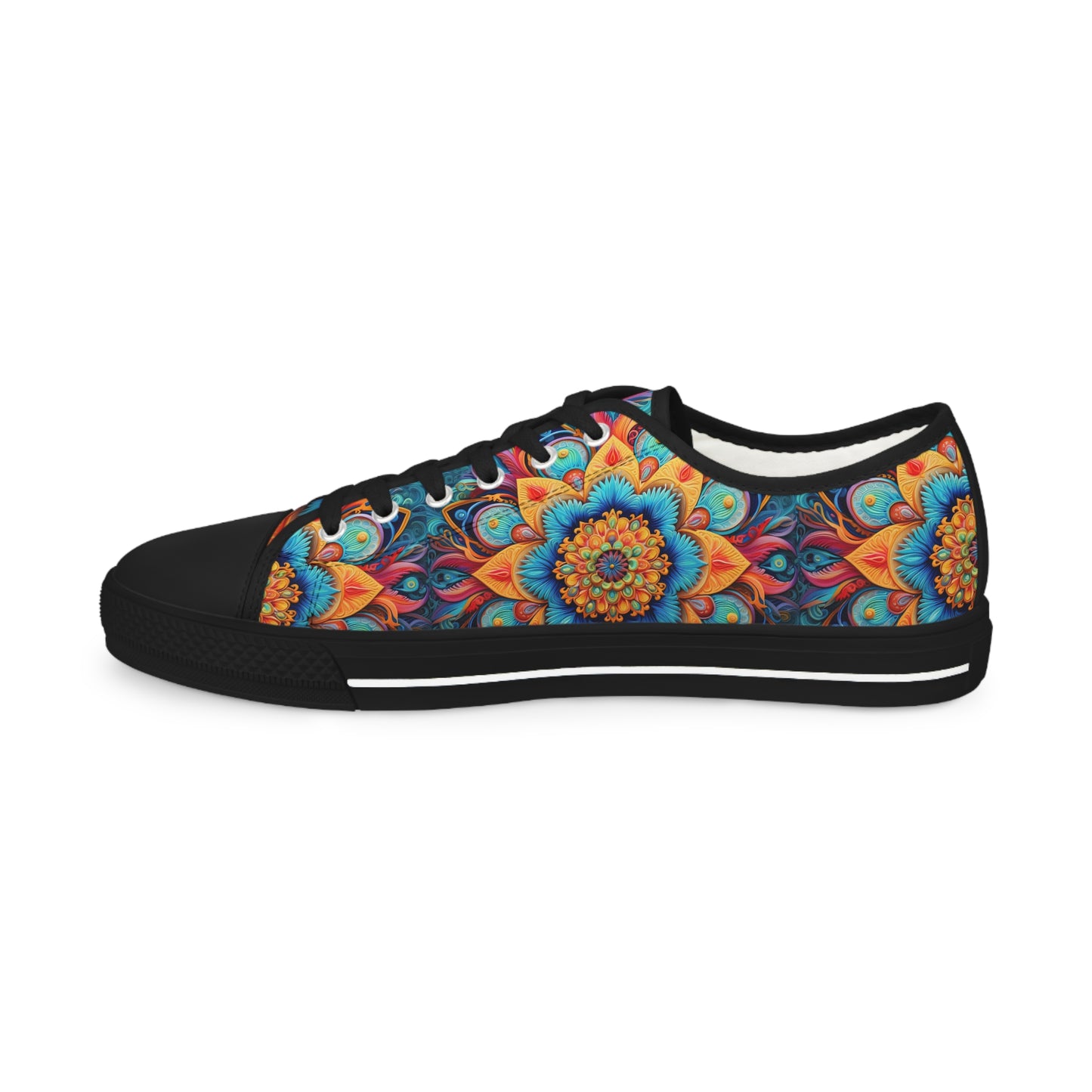 Floral Mandala - Men's Sneakers