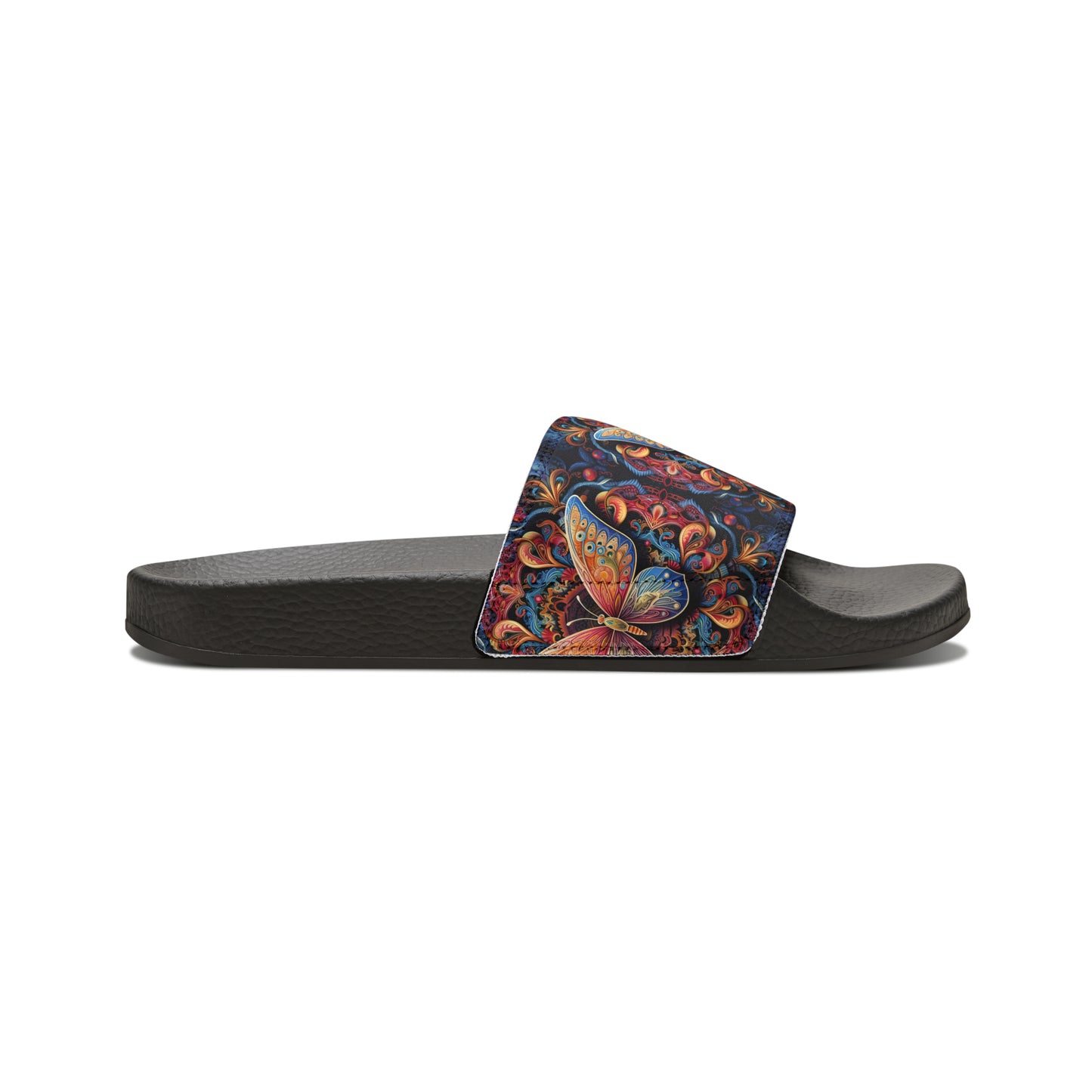 Butterfly Mandala - Men's Slides