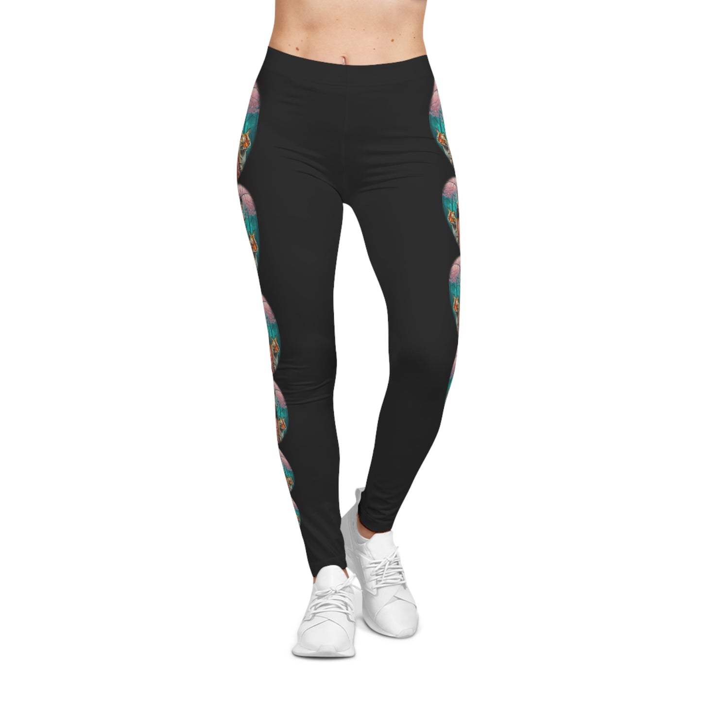 Tiger Geishas Trail - Artistic Leggings