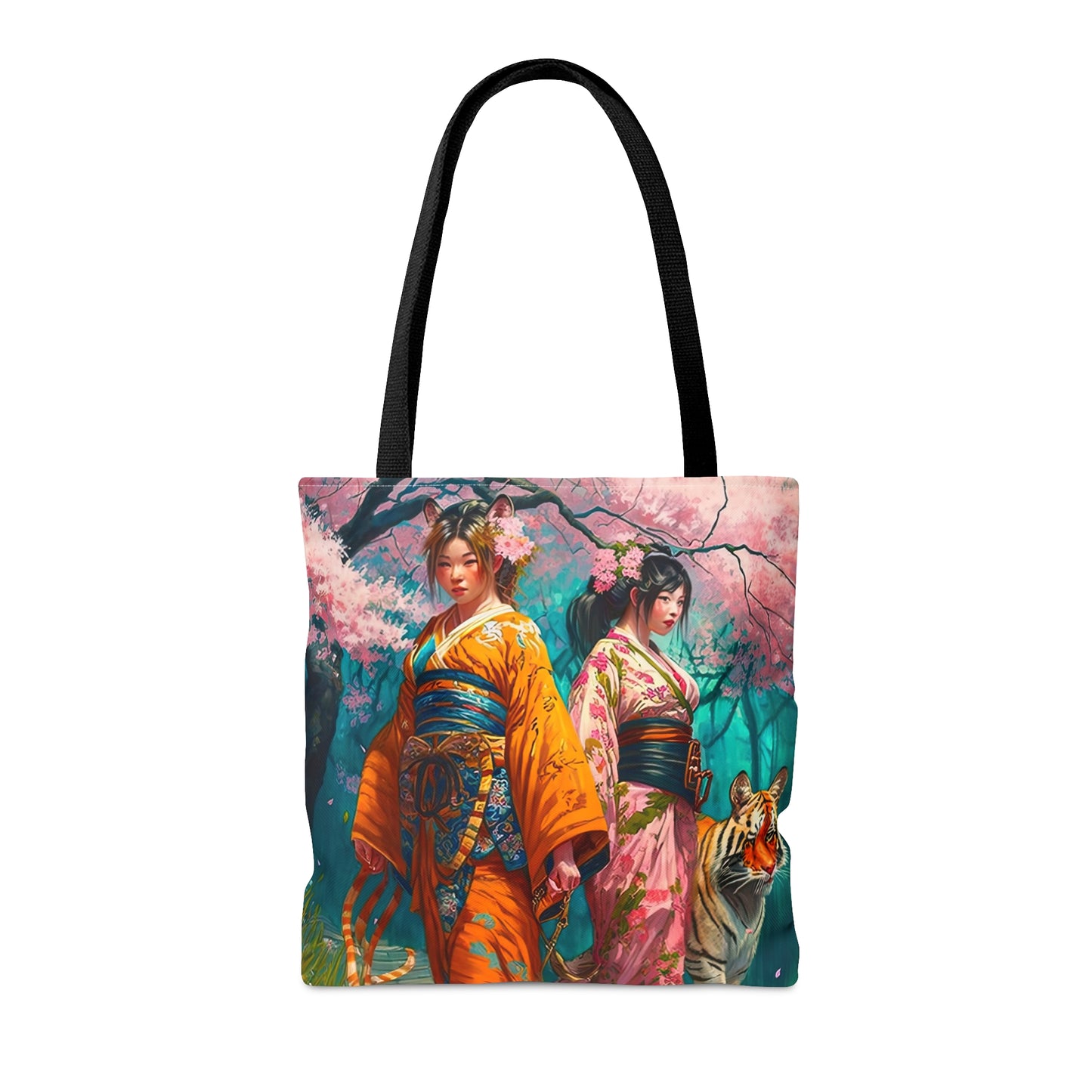 Tiger Geishas - Artistic Tote Bag