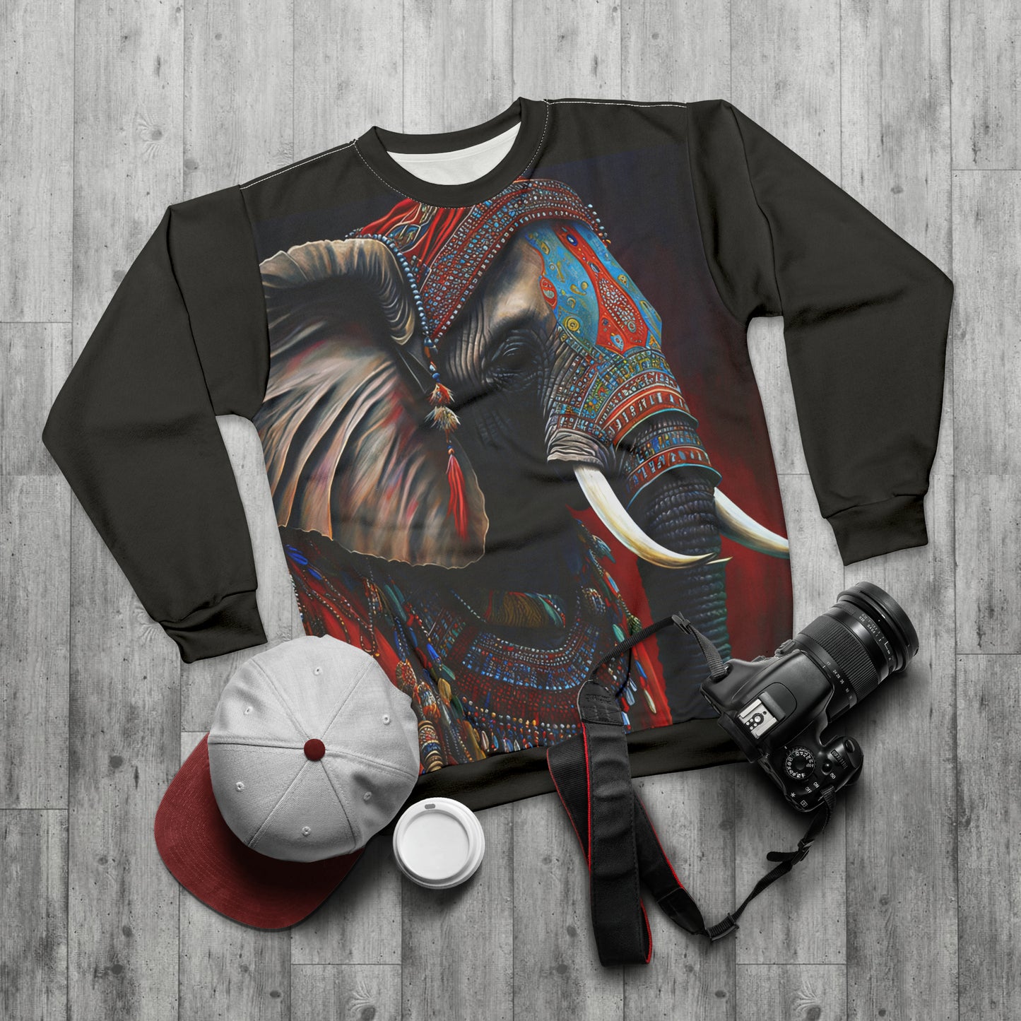 Elephant King - Artistic Sweatshirt