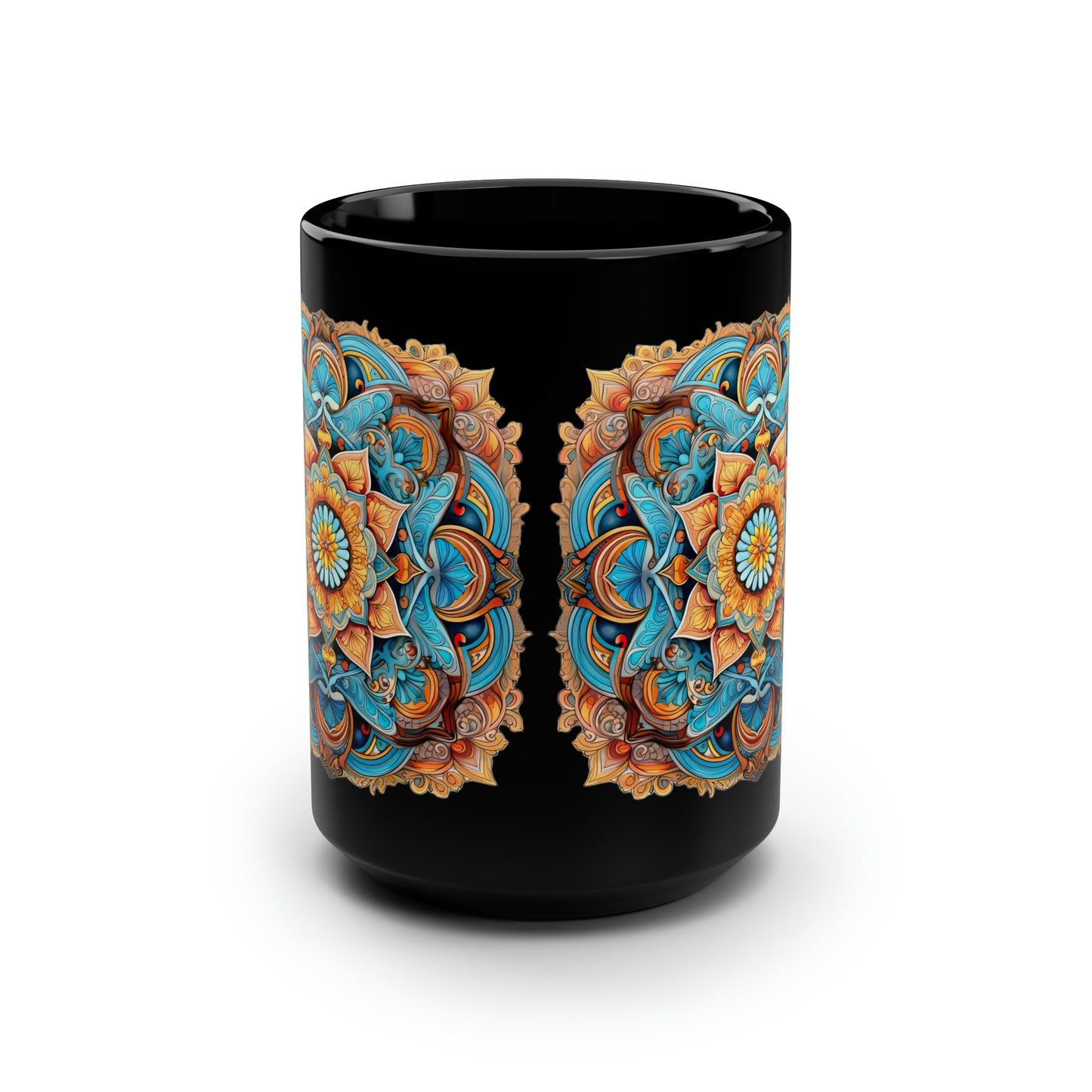 Winged Mandala - Mug Art