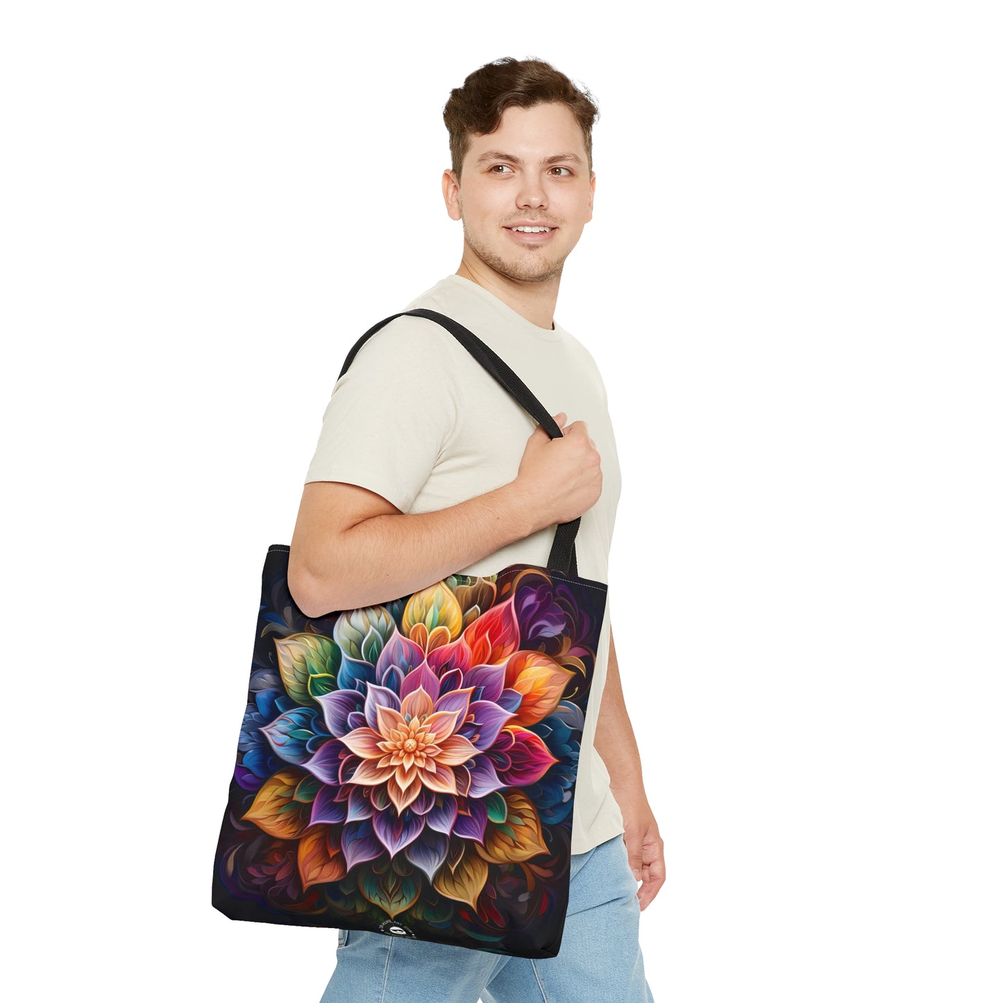 Lotus Mandala - Artistic Tote Bag