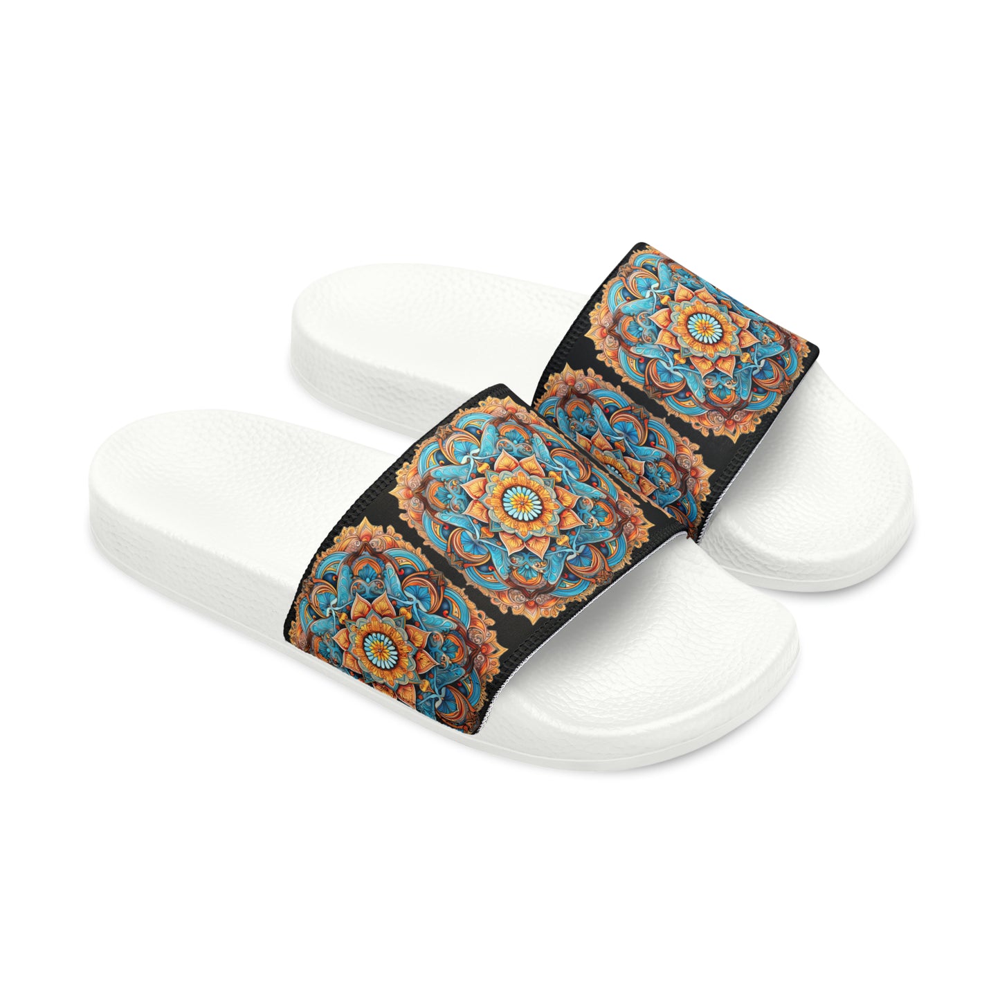 Winged Mandala - Men's Slides