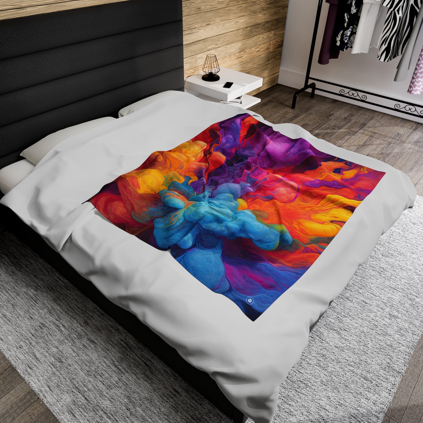 Elemental - Artsy Throw Blanket