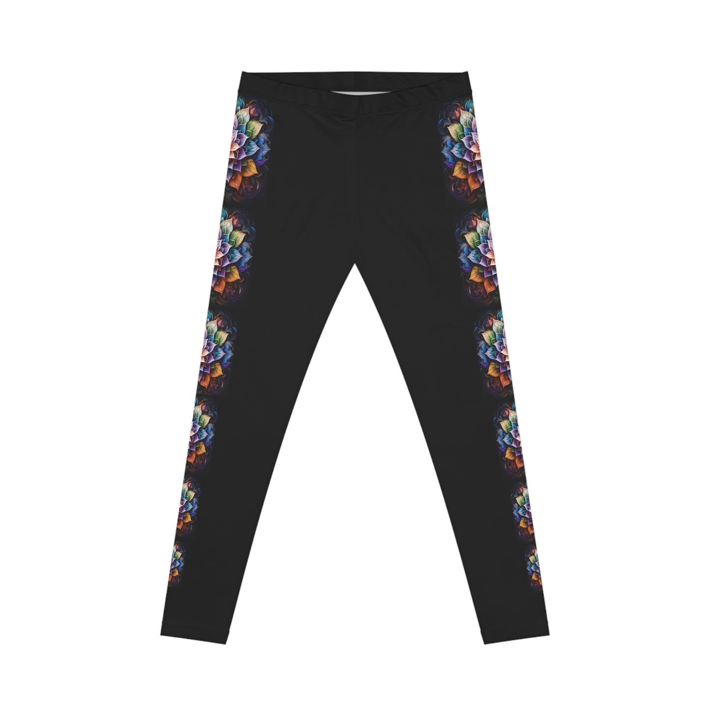 Lotus Mandala Trail - Artistic Leggings