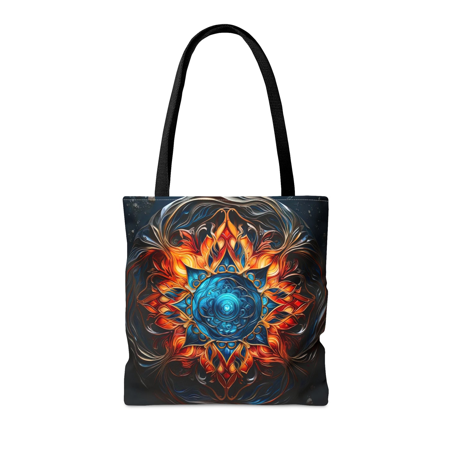 Fire and Ice - Artistic Tote Bag