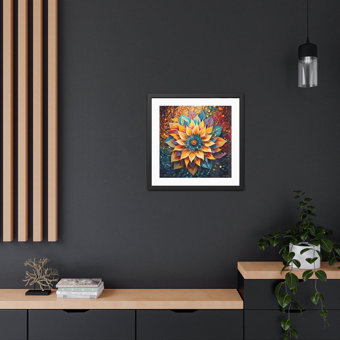 Pulsation - Framed Fine Art Print