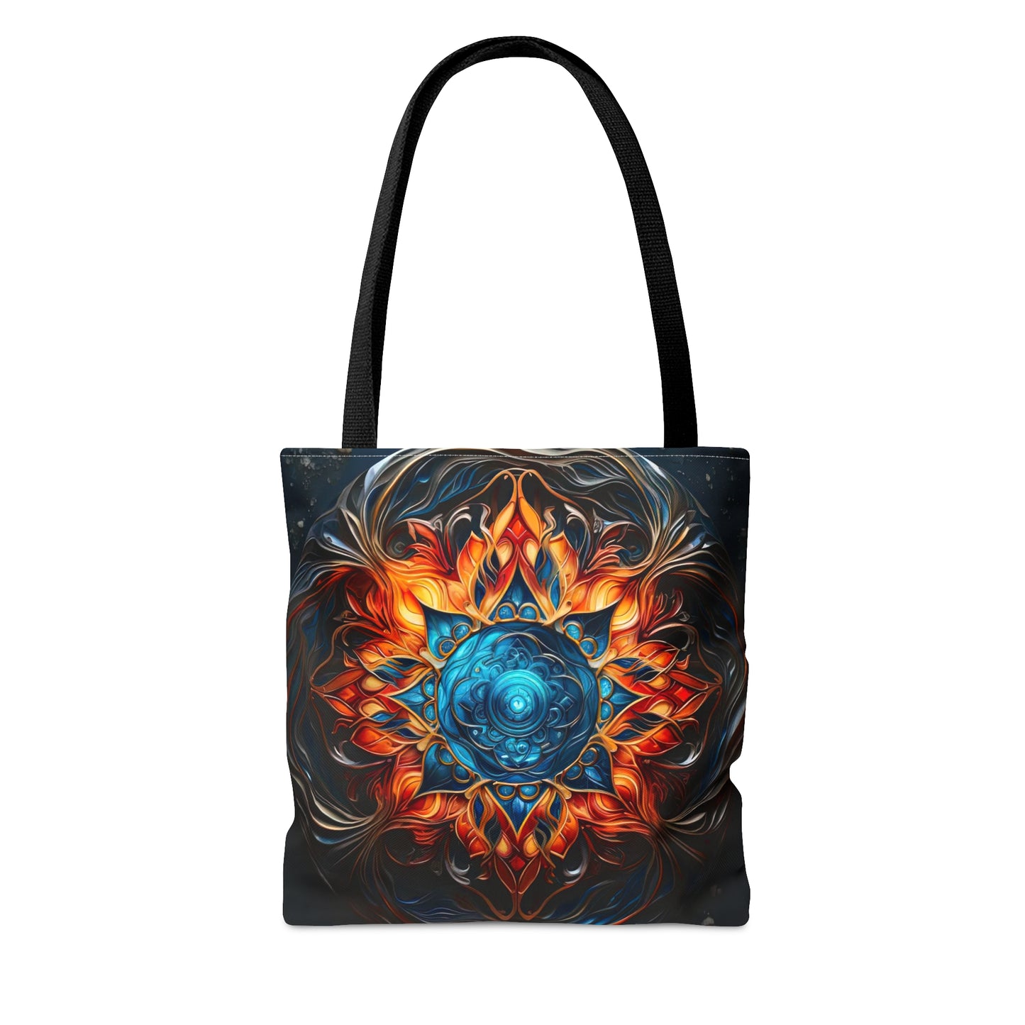 Fire and Ice - Artistic Tote Bag