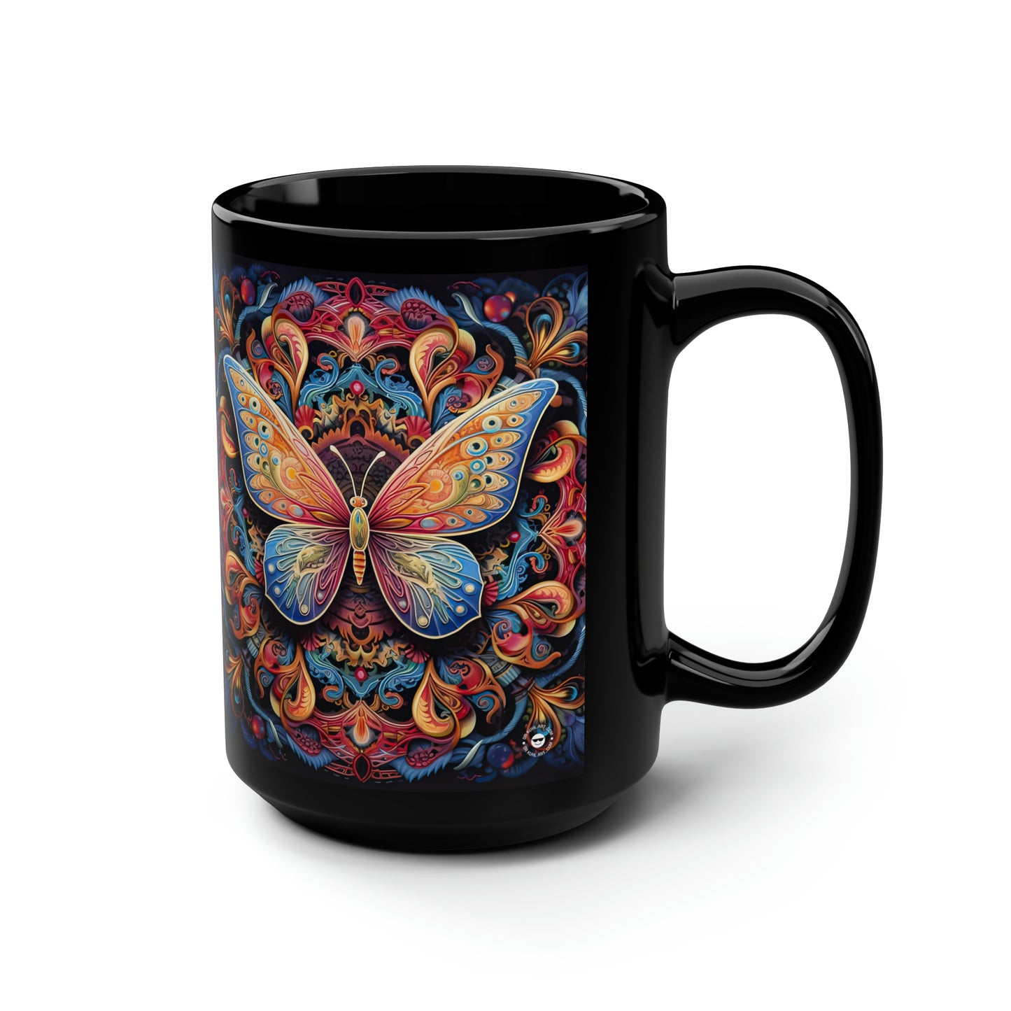 Butterfly Mandala - Mug Art