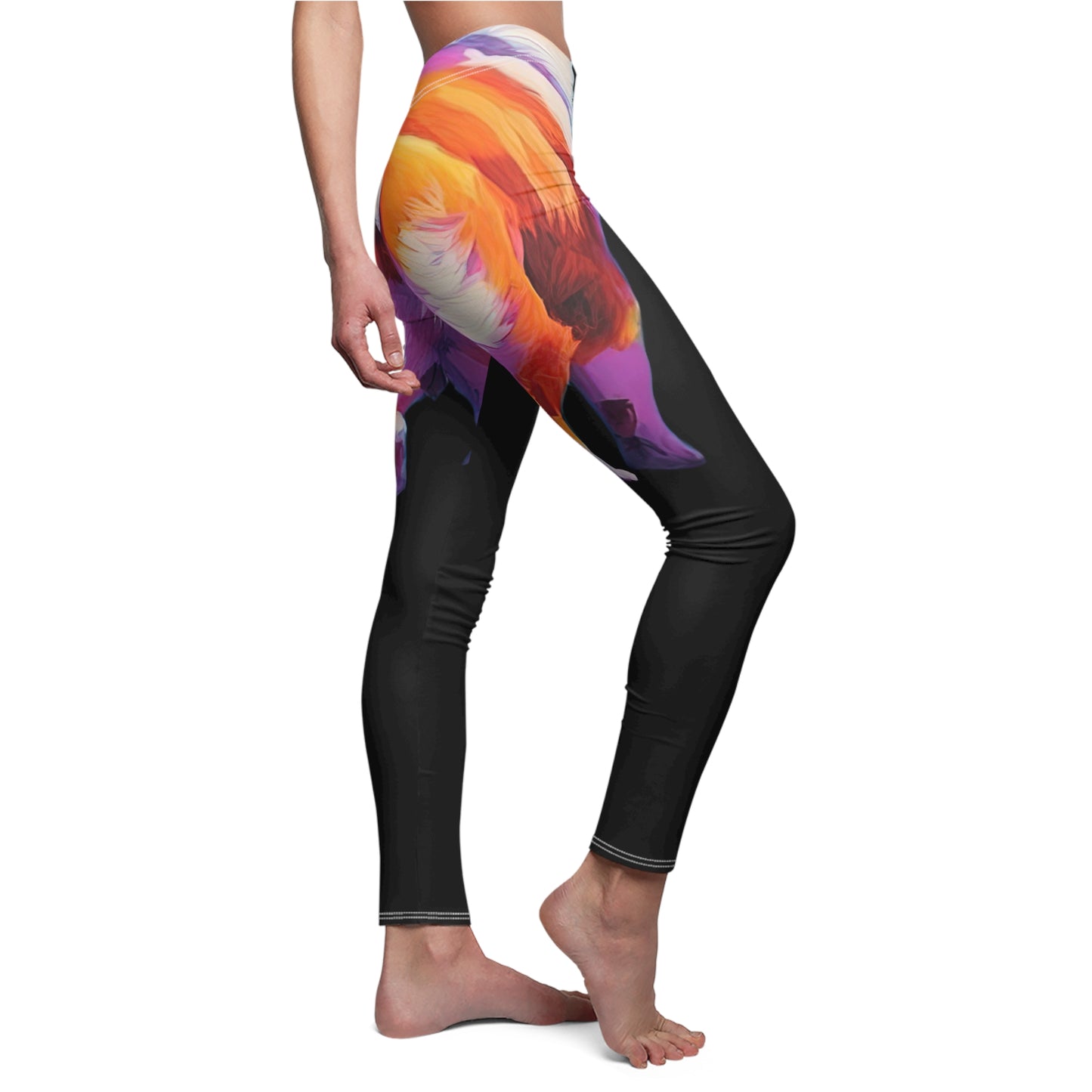 Corgi Butt Strut - Artistic Leggings