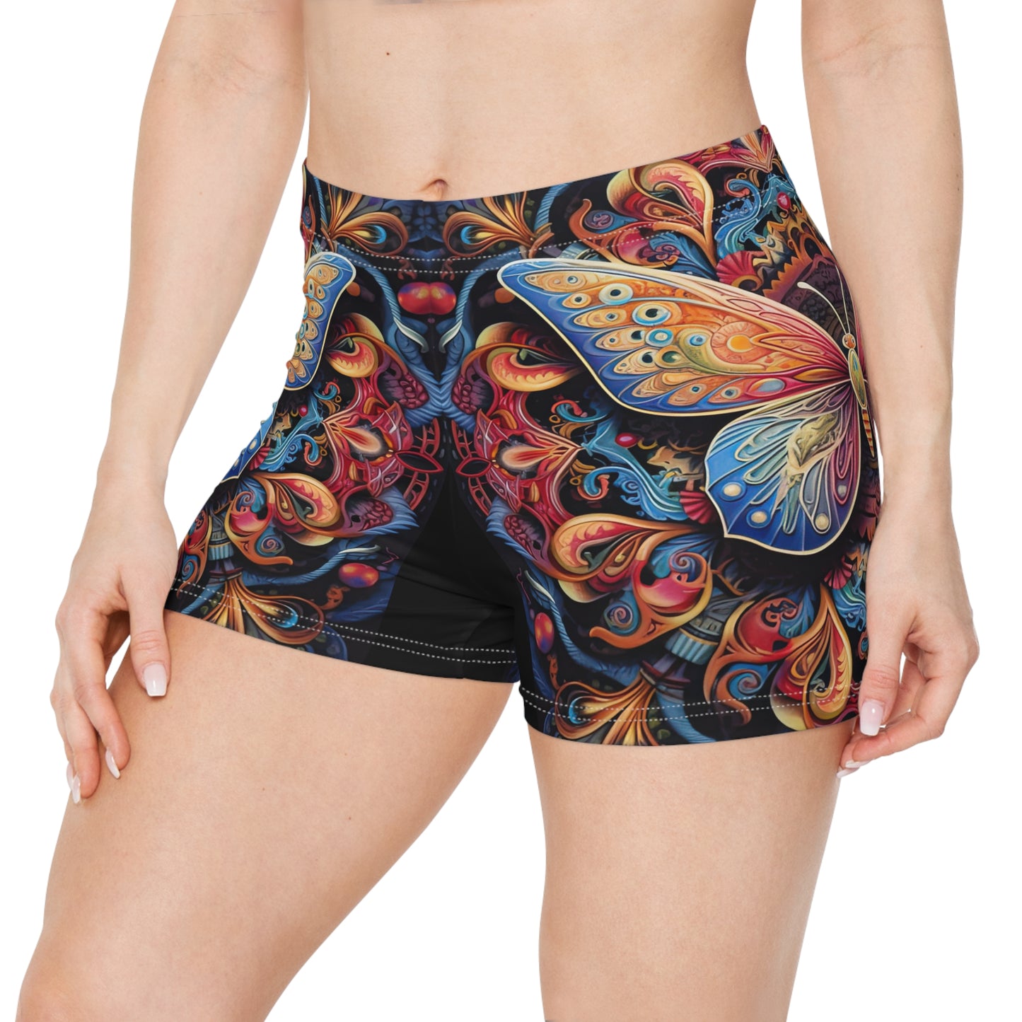 Butterfly Mandala - Artistic Shorts