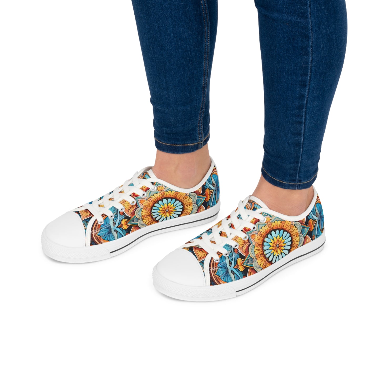 Winged Mandala - Women's Sneakers