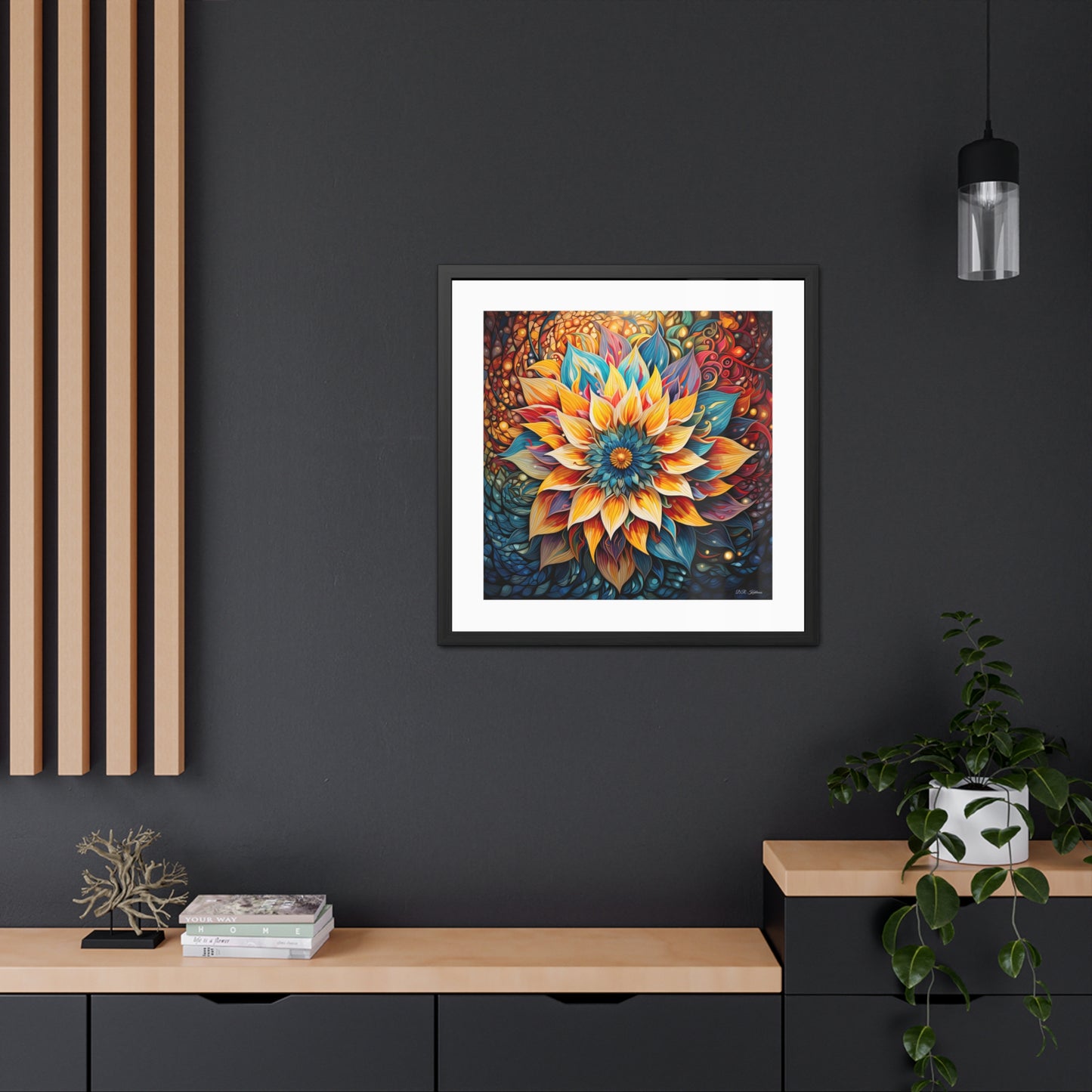 Pulsation - Framed Fine Art Print