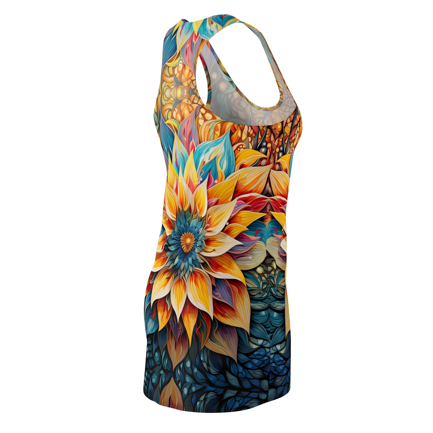 Pulsation - Artistic Racerback Dress