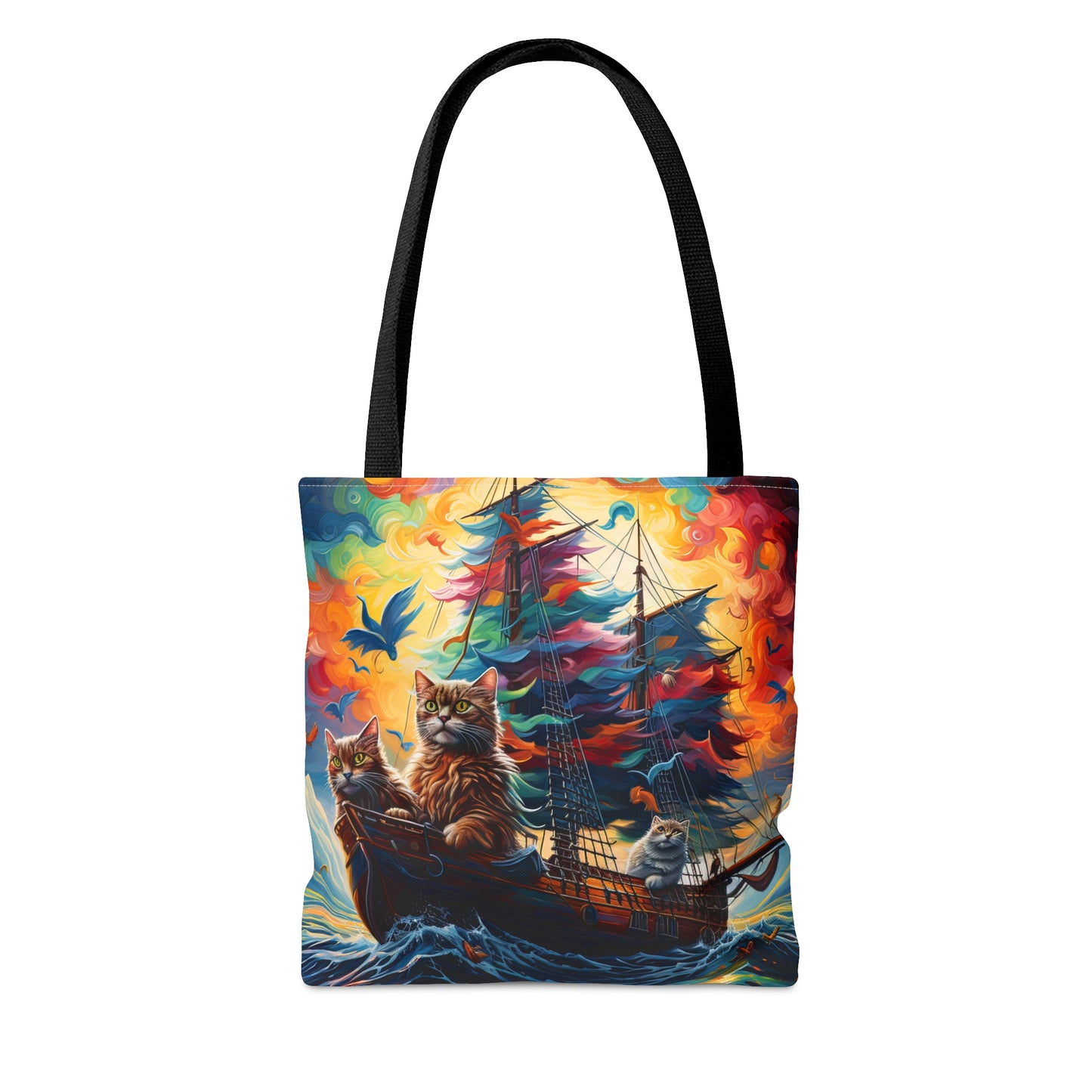 Sea Cats - Artistic Tote Bag