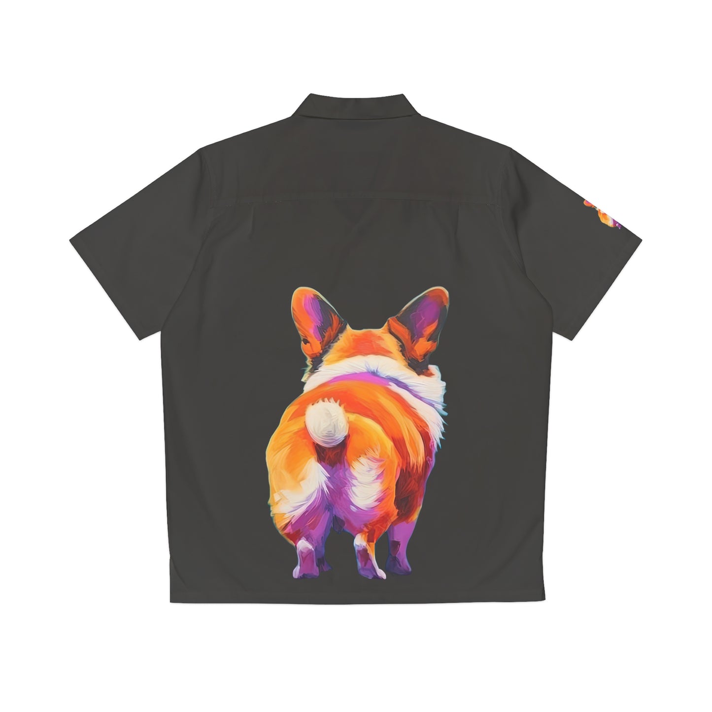 Corgi Butt in Black - California Chill Shirt