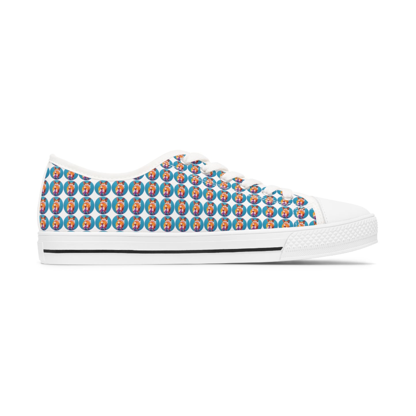 Corgi Butt Dots - Women's Sneakers