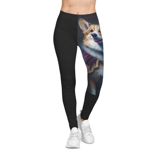 Corgi Royalty - Artistic Leggings