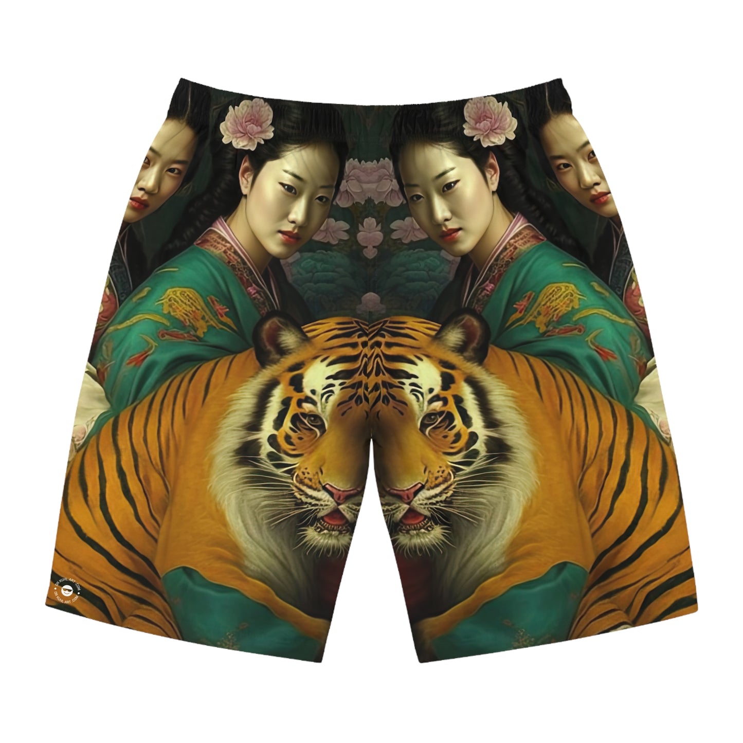 Tiger Girls - Artistic Board Shorts