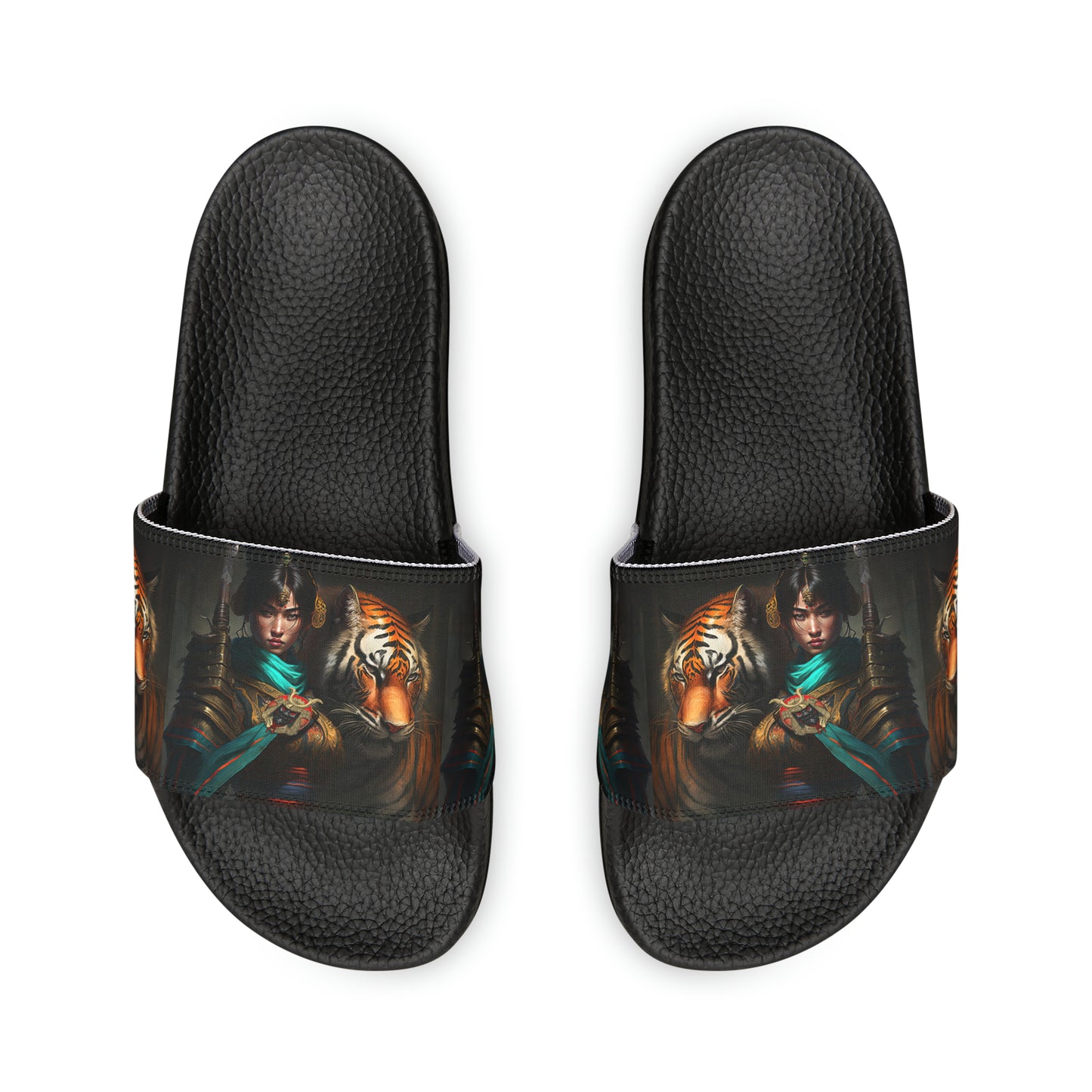 Bengal Tiger Goddess - Men's Slides