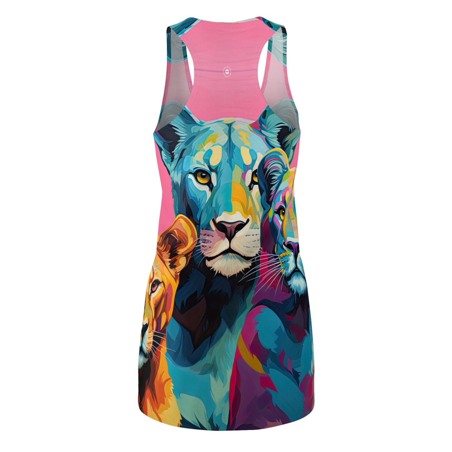 Lion Pride - Artistic Racerback Dress