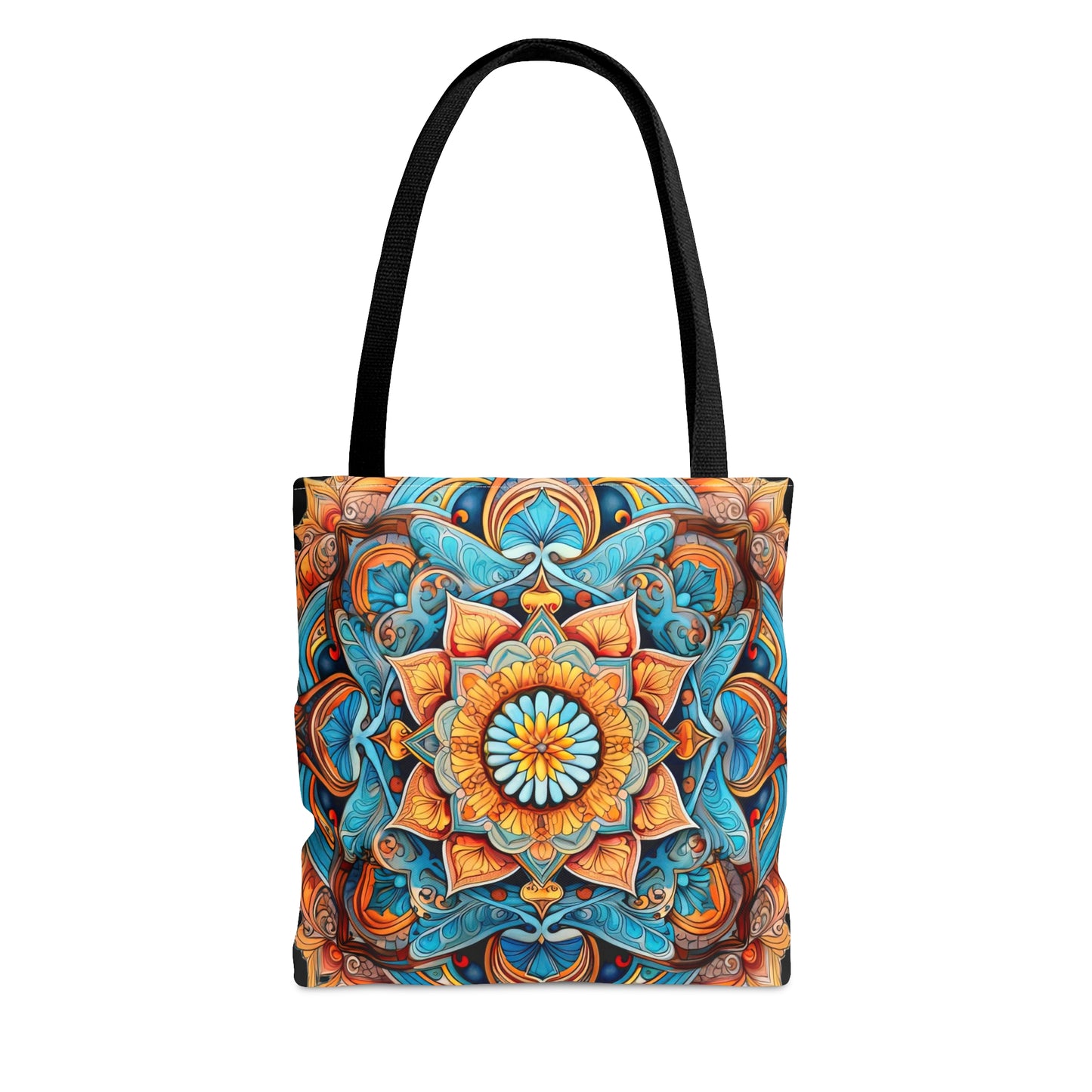 Winged Mandala - Artistic Tote Bag