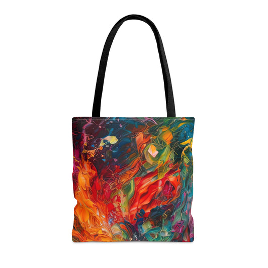 Colorized Dark Energy - Artistic Tote Bag