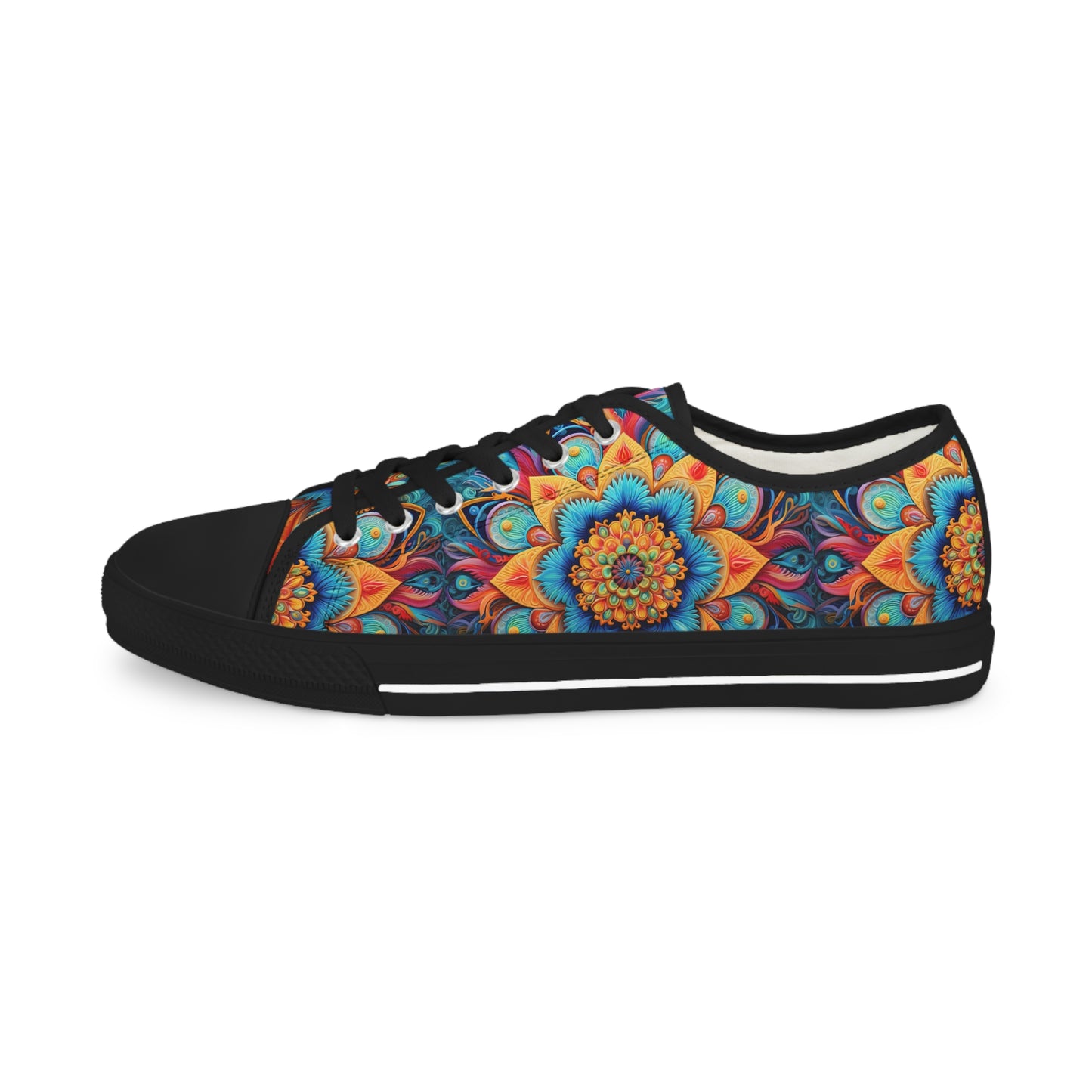 Floral Mandala - Men's Sneakers