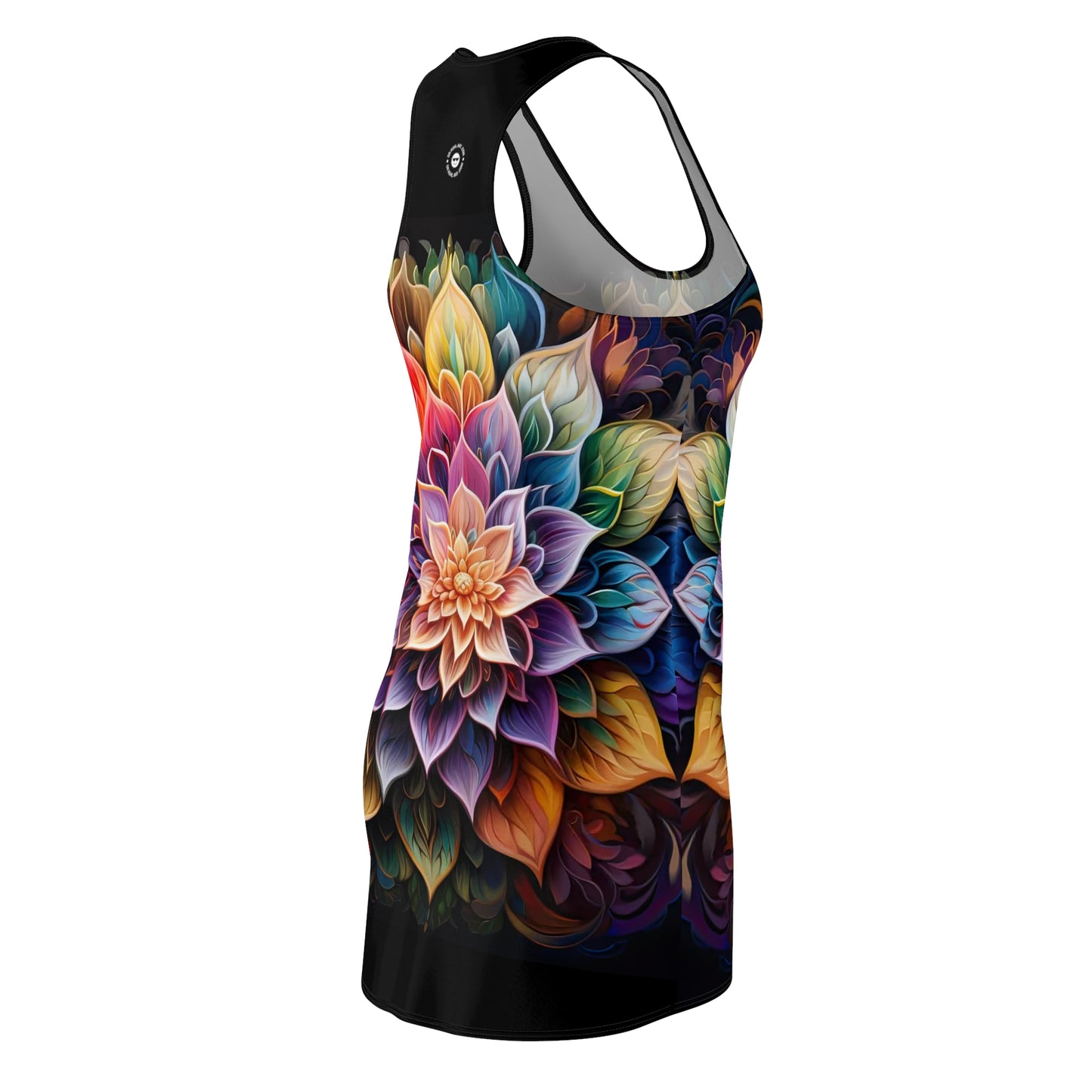 Lotus Mandala - Artistic Racerback Dress