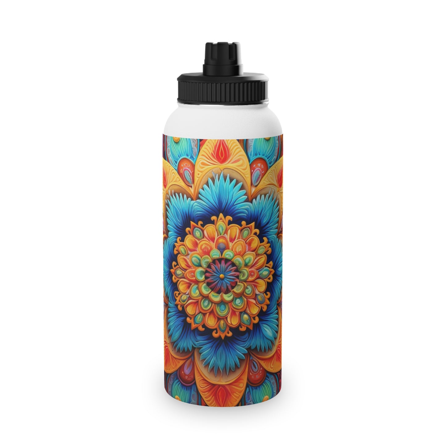 Floral Mandala - Water Bottle