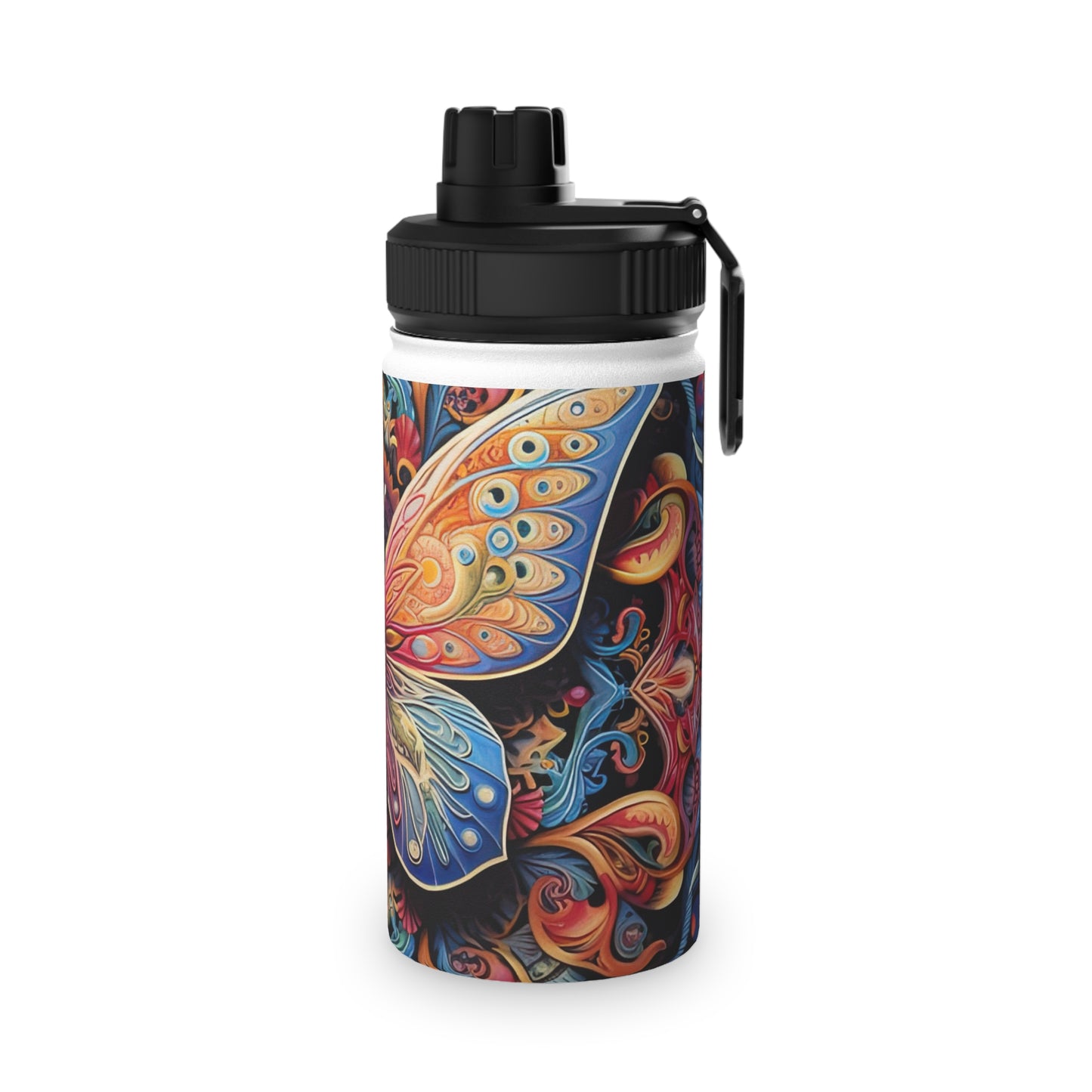 Butterfly Mandala - Water Bottle