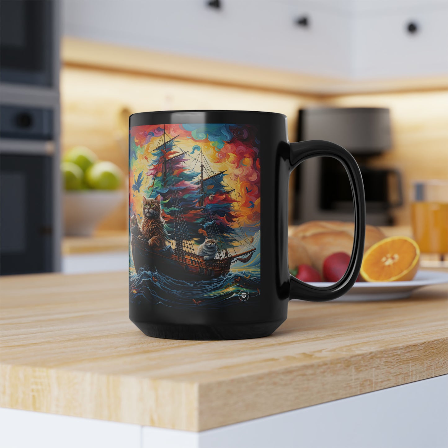 Sea Cats - Mug Art