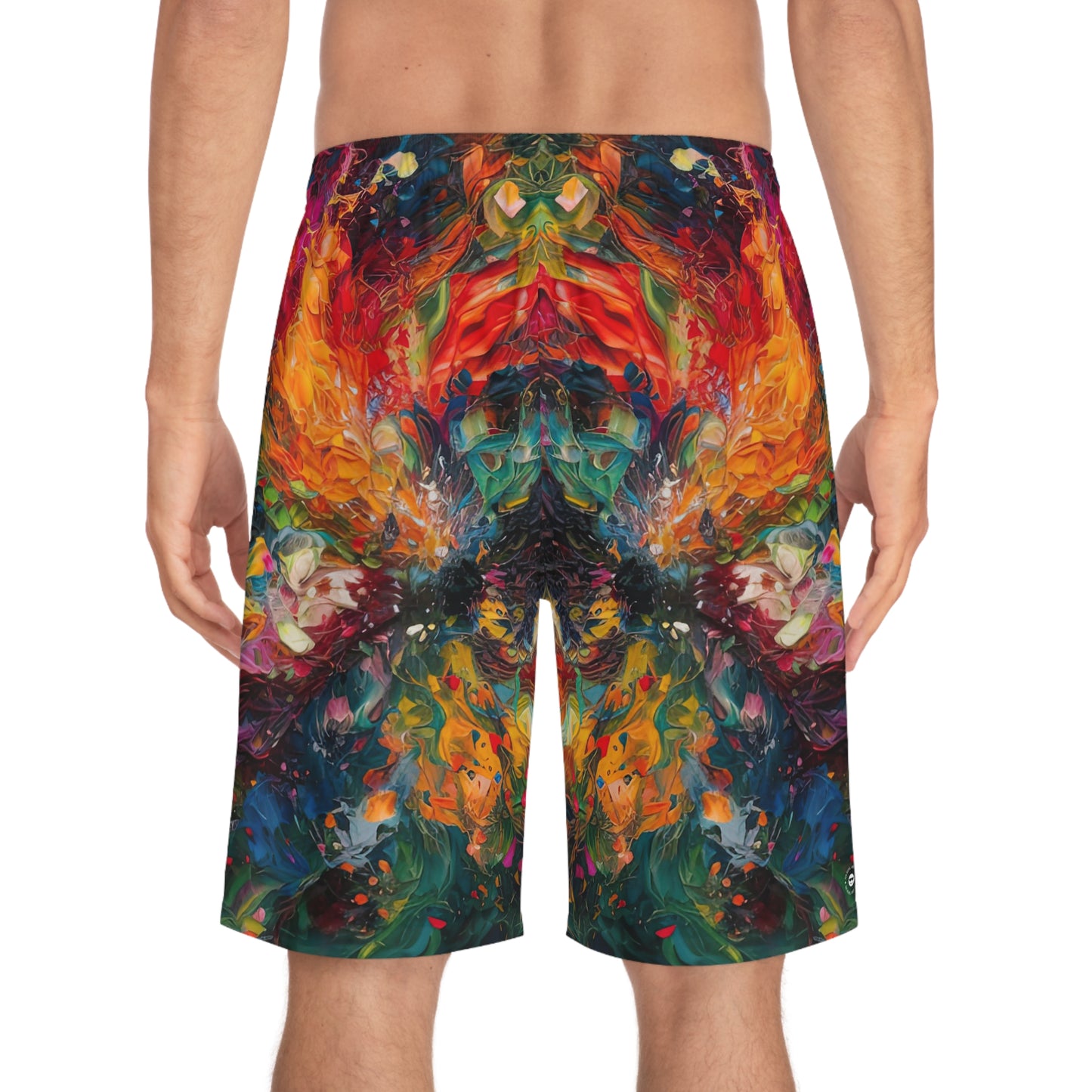 Colorized Dark Energy - Artistic Board Shorts