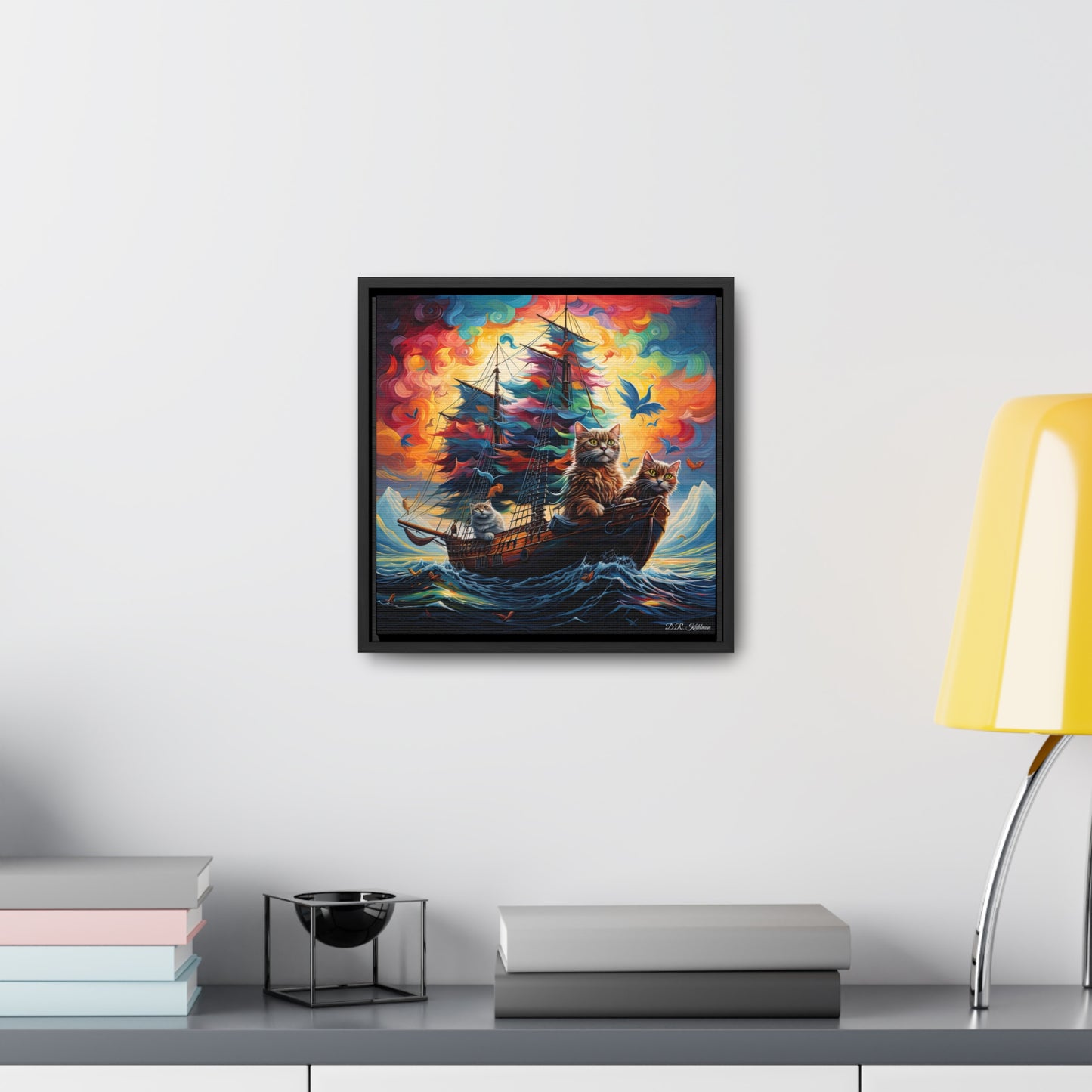 Sea Cats on Canvas