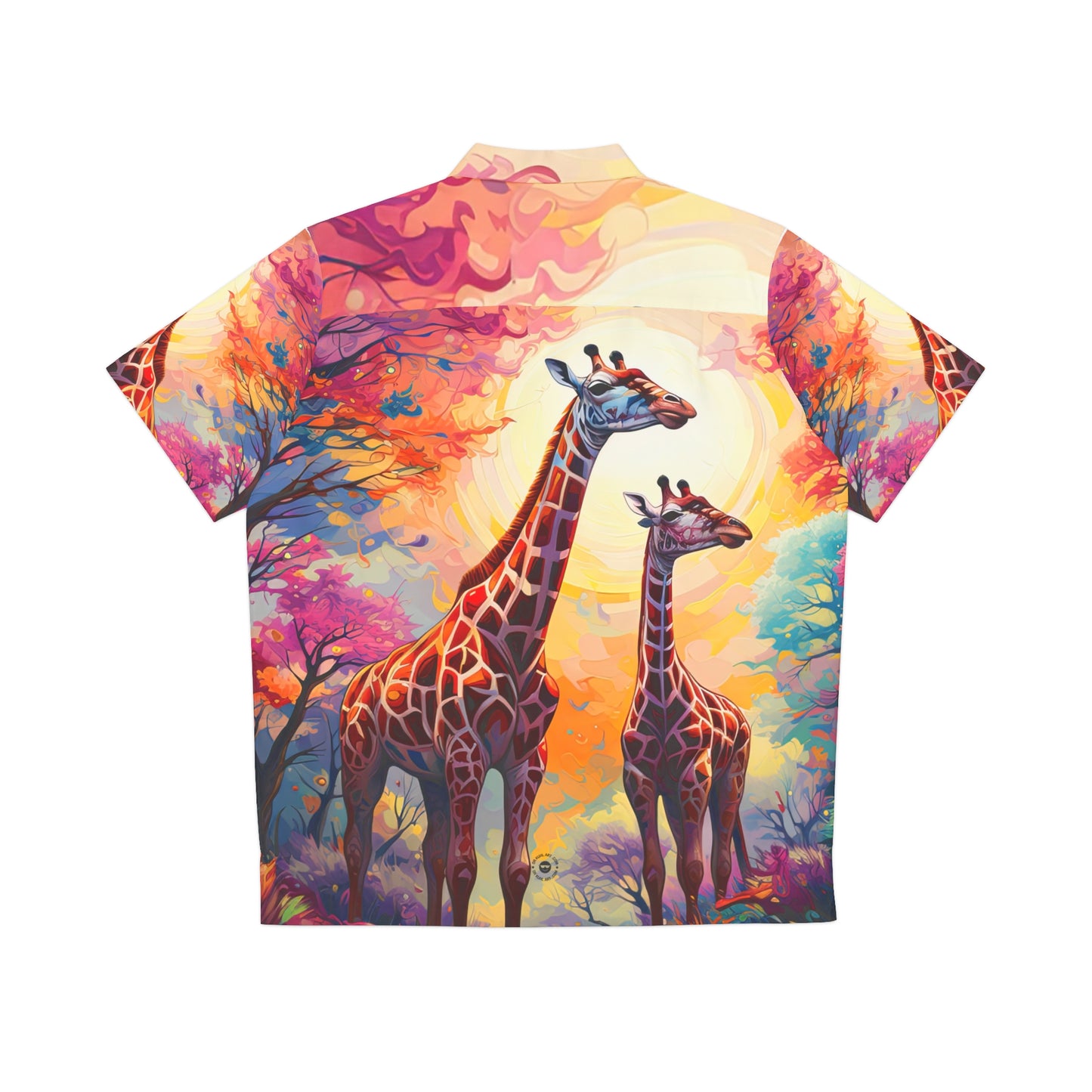 Giraffe Sunrise - California Chill Shirt