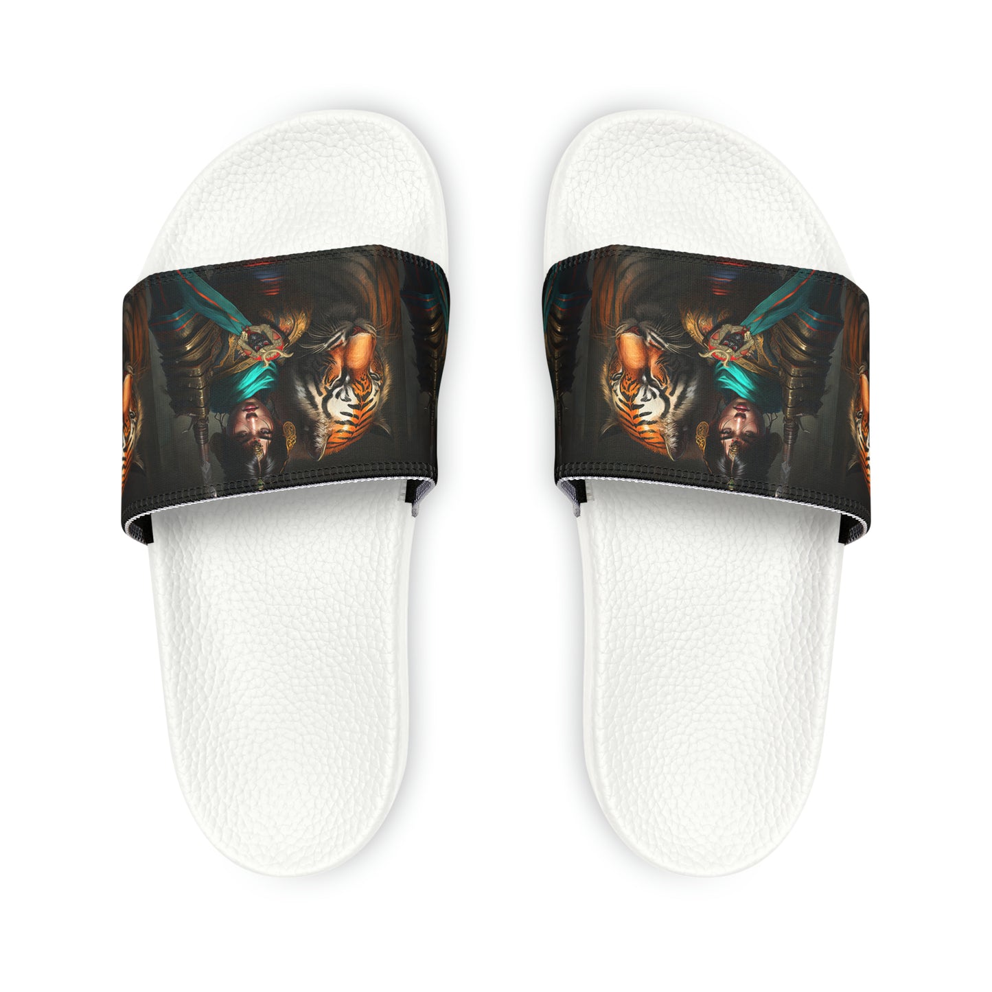 Bengal Tiger Goddess - Men's Slides